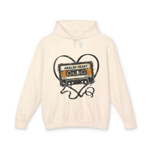 Analog Heart Cassette Hoodie - Creations by Chris and Carlos