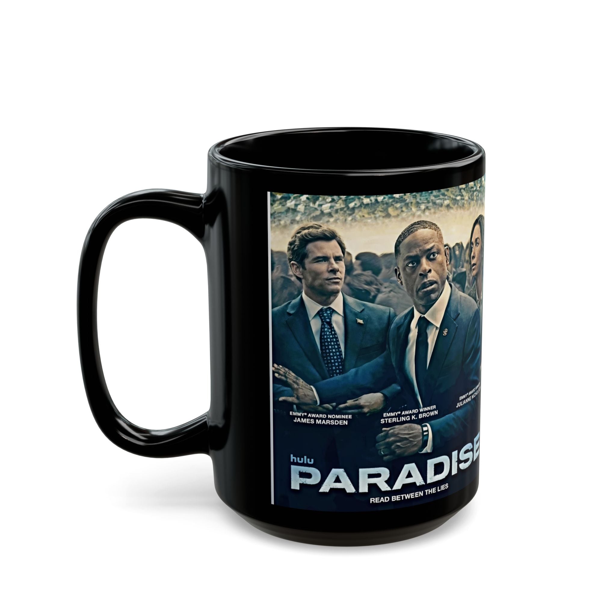 Paradise TV Series Black Coffee Mug — Cast Poster 11oz/15oz - Creations by Chris and Carlos