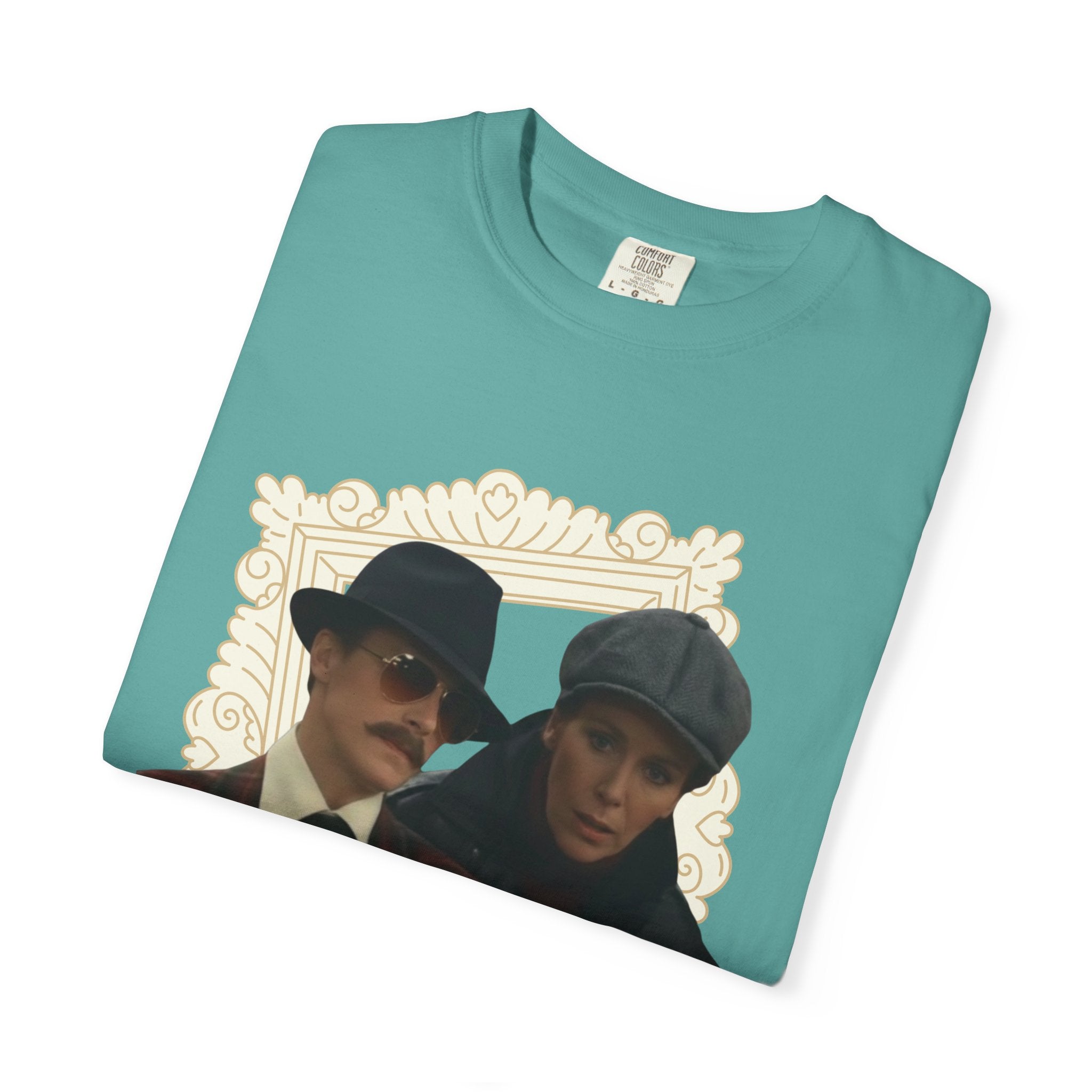 Alice Tv Show- Sam Buttler & Team Vintage Detective Portrait T-Shirt — 'Alice' Graphic Tee - Creations by Chris and Carlos