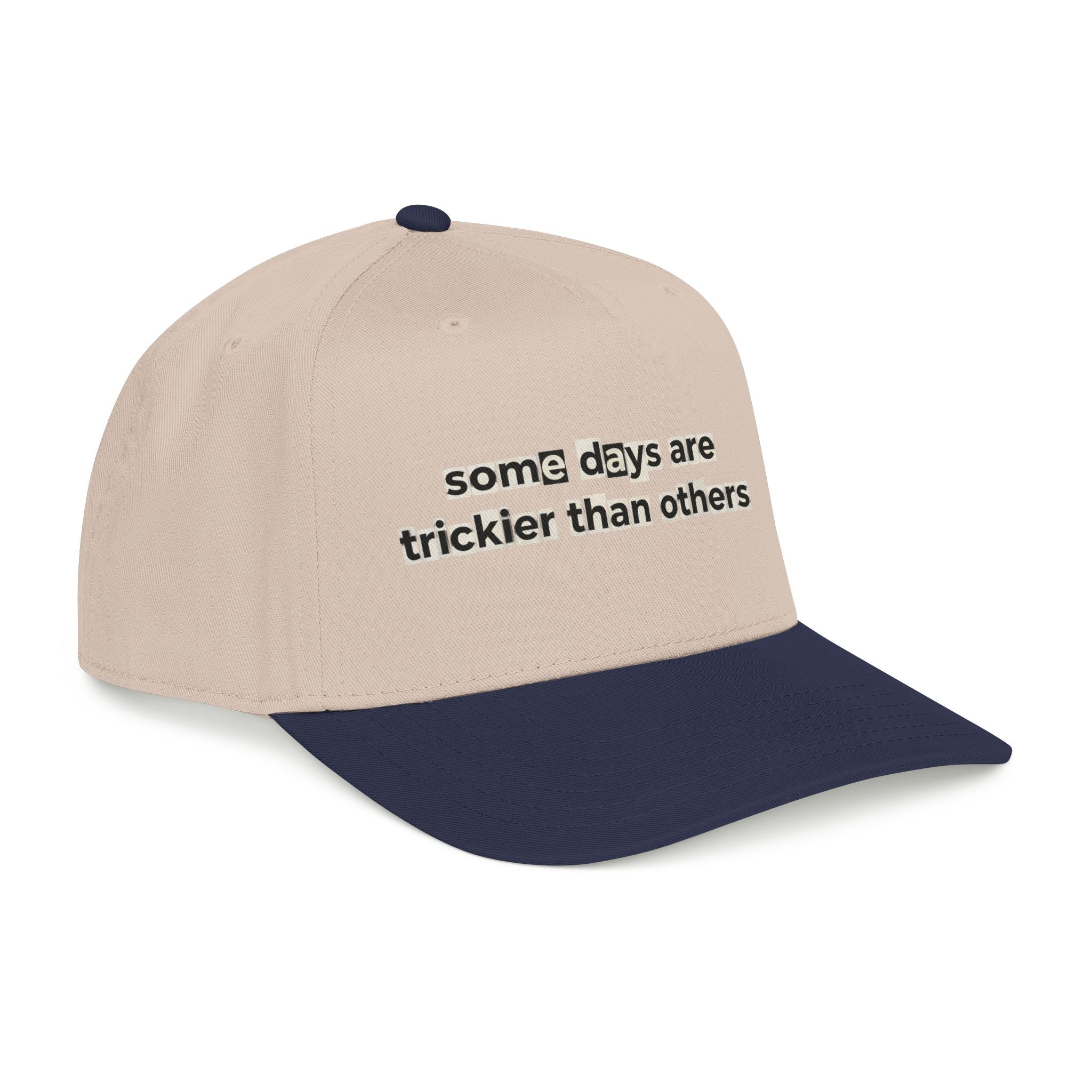 Baseball Cap — "Some Days Are Trickier Than Others" Patch - Creations by Chris and Carlos