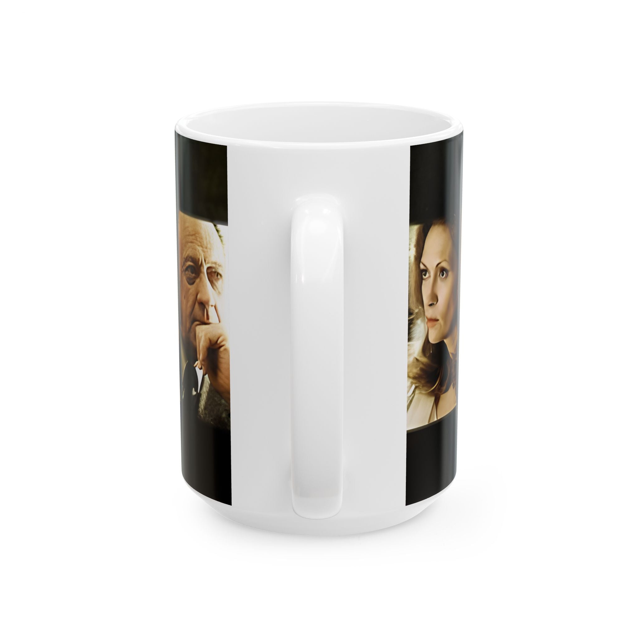 Network Movie Cast Ceramic Mug — Vintage Film Poster Coffee Cup (11oz/15oz) - Creations by Chris and Carlos