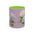 Hydrangea Floral Mug — Purple Ceramic Coffee Tea Cup (11oz & 15oz)