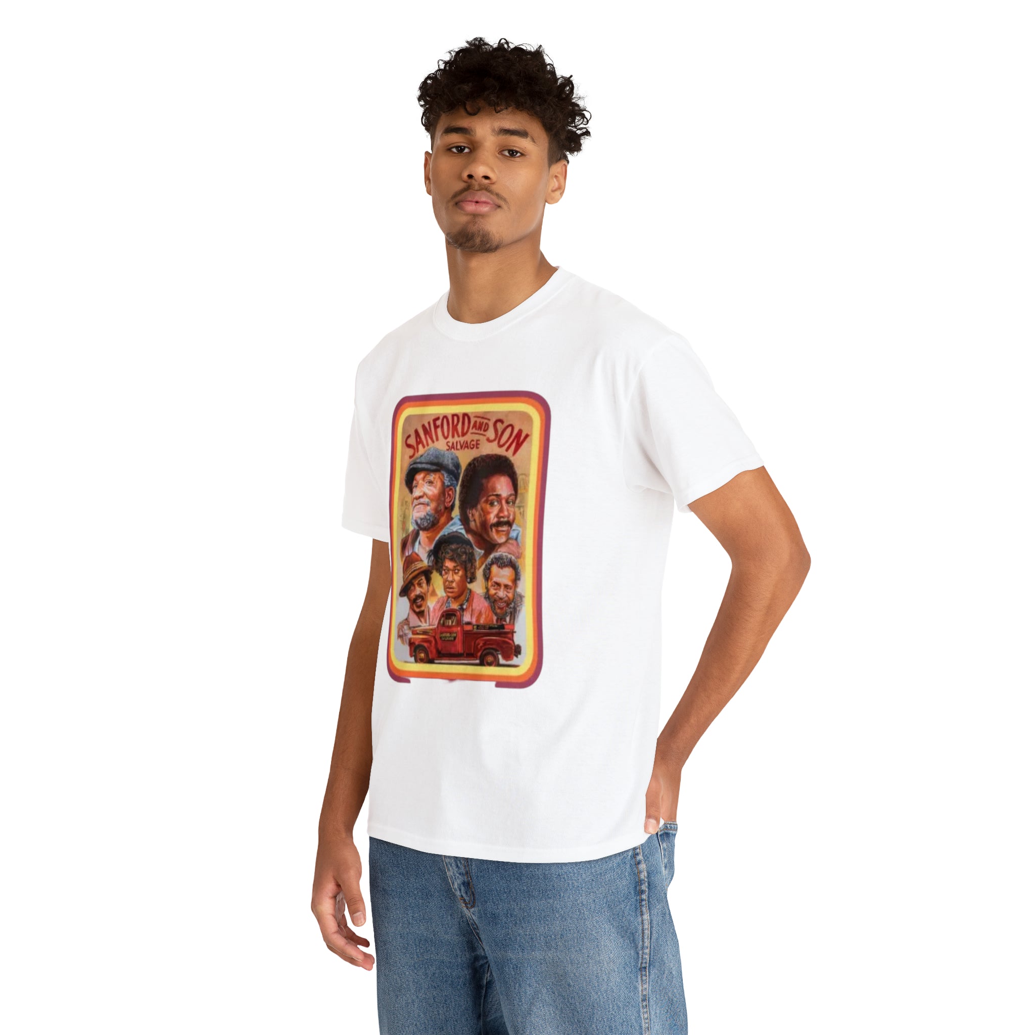 Sandford and Son 70's TV Show- Unisex Heavy Cotton T-Shirt - Creations by Chris and Carlos