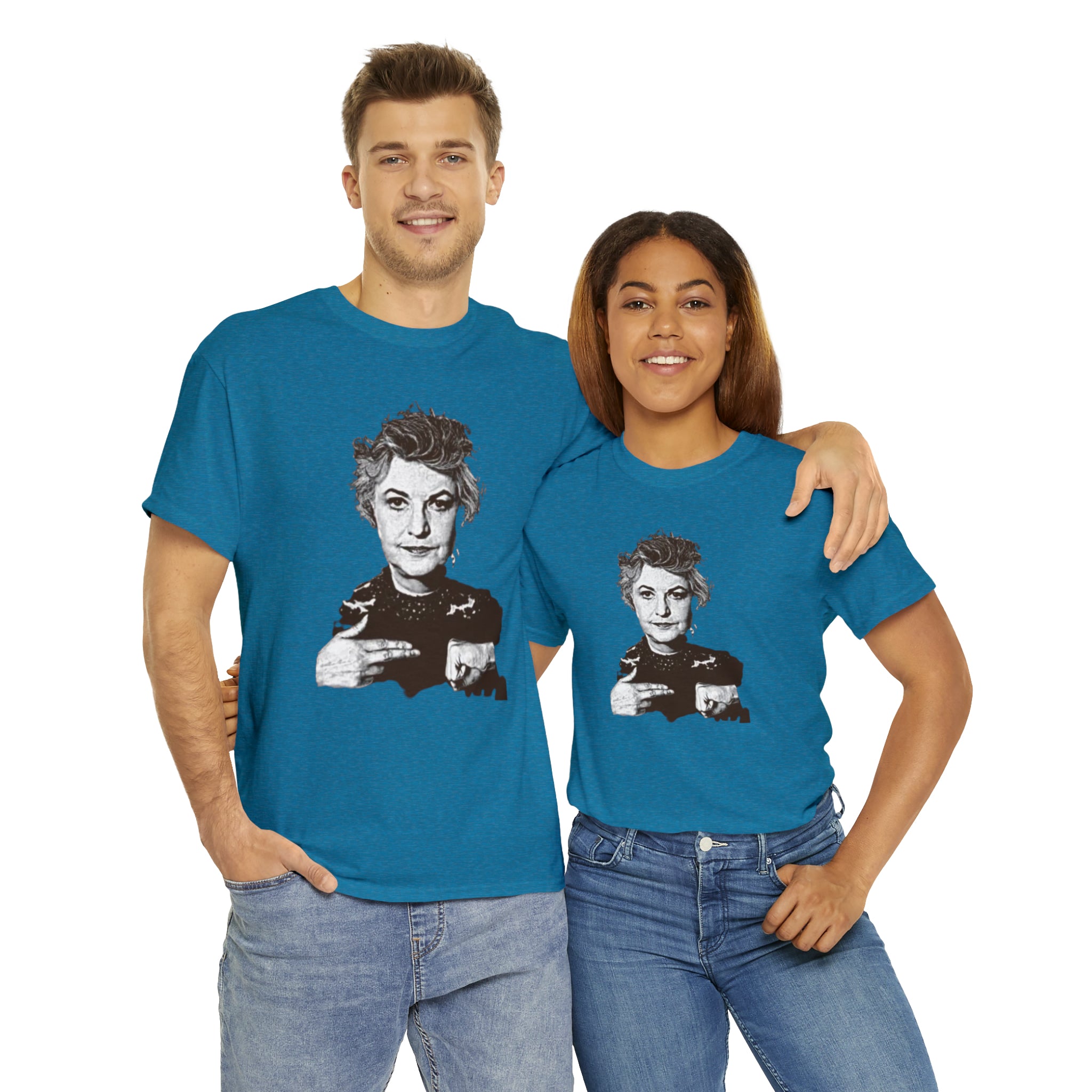 The Golden Girls 80's TV Show- Dorothy Unisex Heavy Cotton T-Shirt - Creations by Chris and Carlos