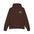 Relaxed Hoodie — The Foundry Collective Series Logo Brown Pullover