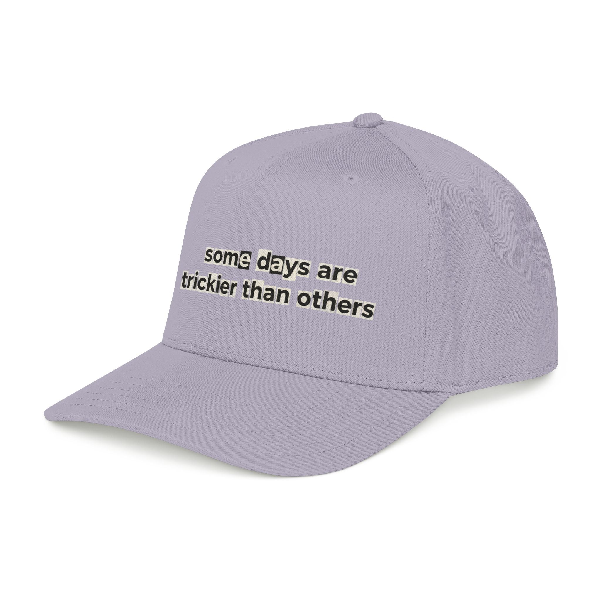 Baseball Cap — "Some Days Are Trickier Than Others" Patch - Creations by Chris and Carlos