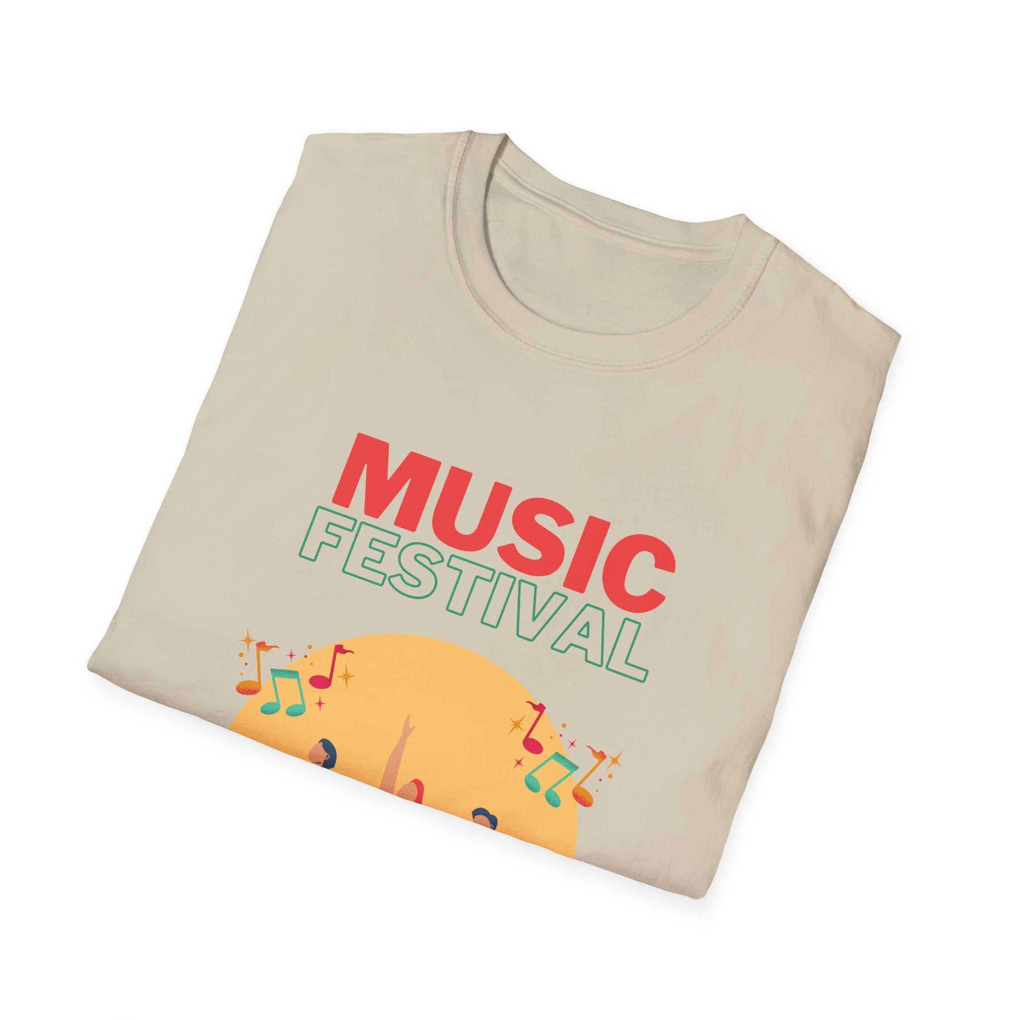 Music Festival T-Shirt — Live Band Concert Graphic Tee - Creations by Chris and Carlos