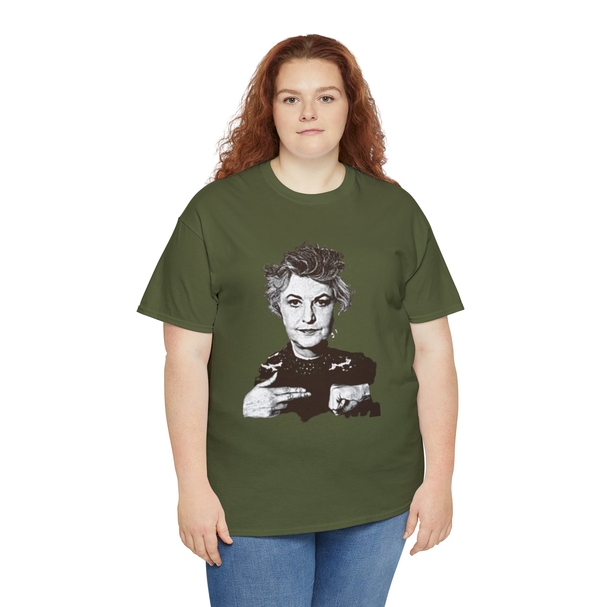 The Golden Girls 80's TV Show- Dorothy Unisex Heavy Cotton T-Shirt - Creations by Chris and Carlos