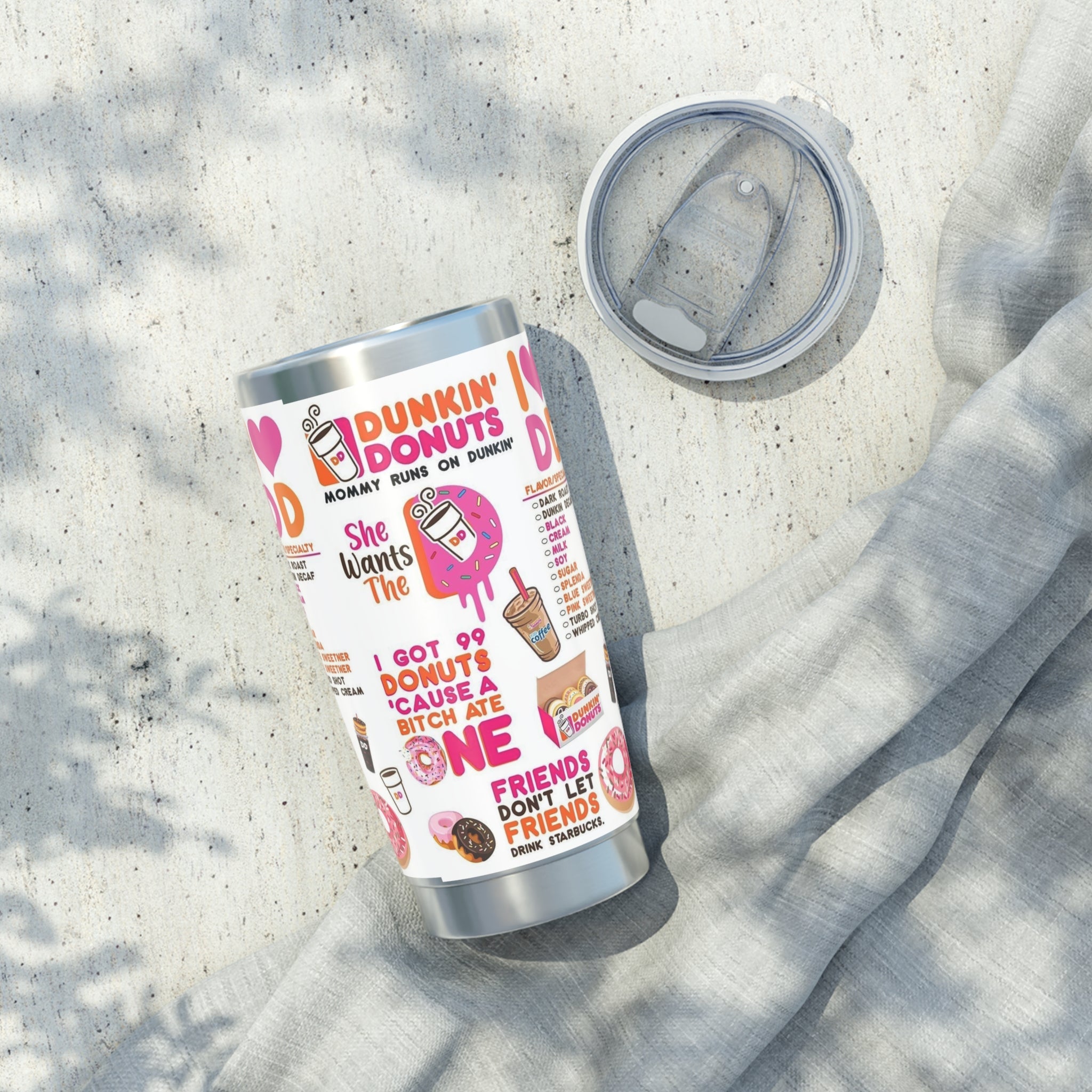 Dunkin Donuts- dunkinVagabond 20oz Tumbler - Creations by Chris and Carlos