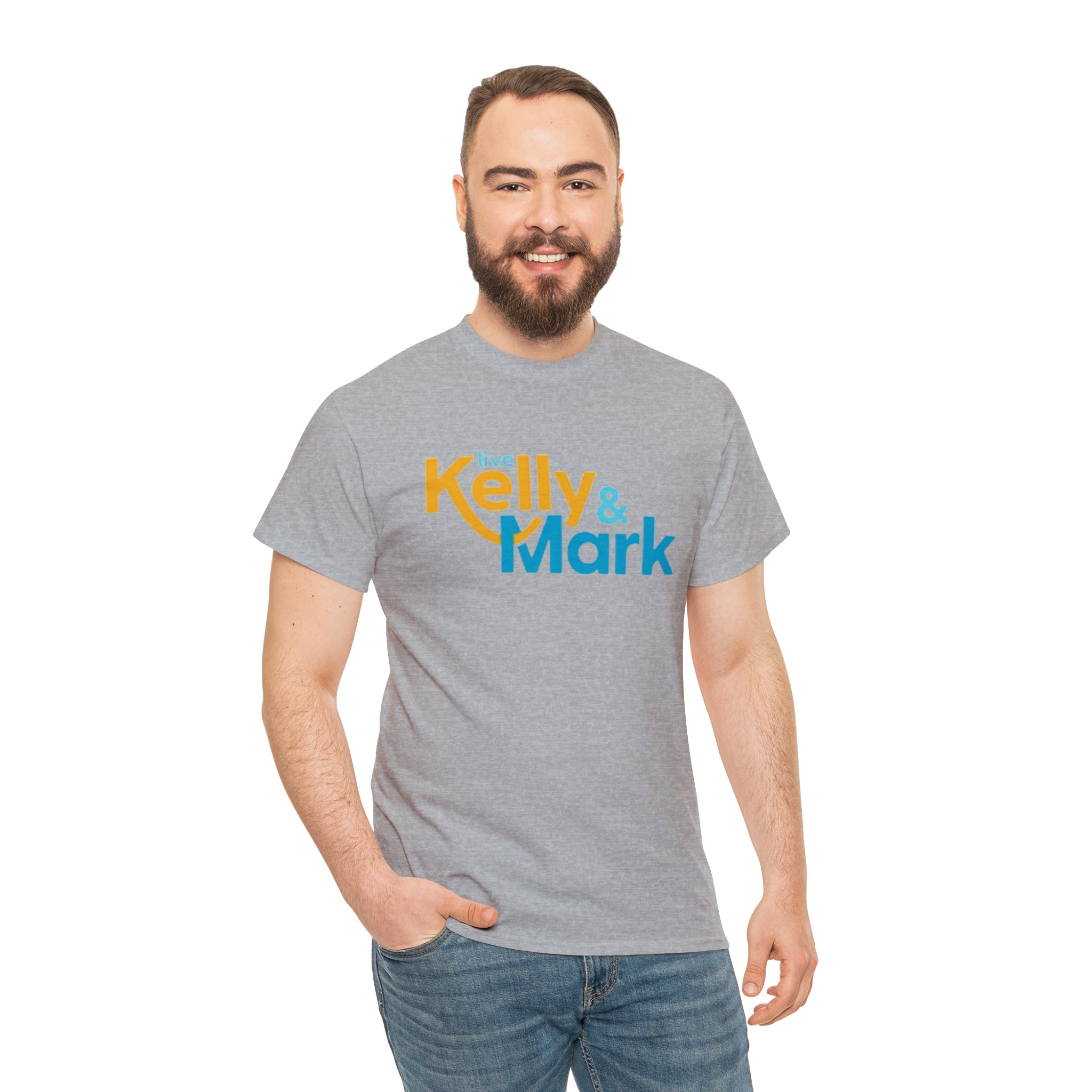 Live Kelly and Mark- Unisex Heavy Cotton T-Shirt - Creations by Chris and Carlos