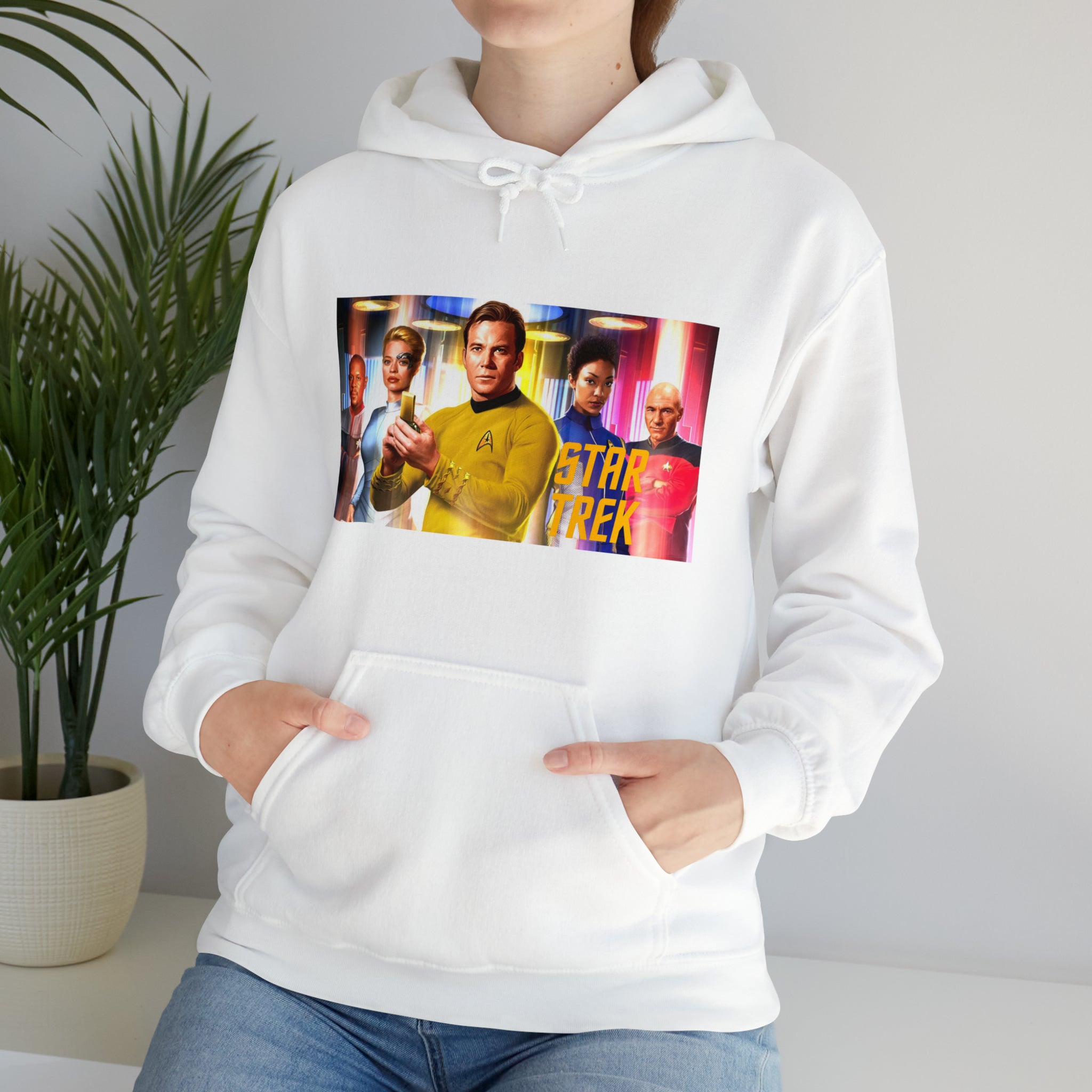 Star Trek- Unisex Heavy Blend™ Hooded Sweatshirt - Creations by Chris and Carlos