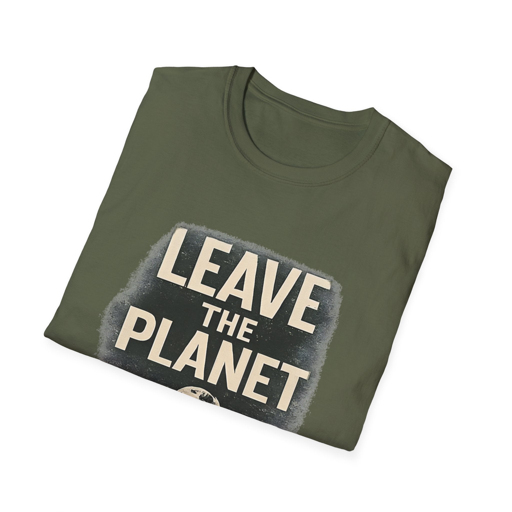 Leave the Planet T‑Shirt – Retro Space Graphic Tee - Creations by Chris and Carlos