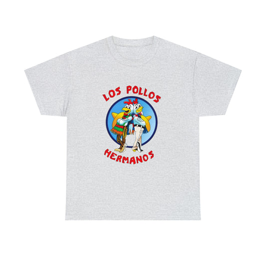 Pollos- Unisex Heavy Cotton T-Shirt - Creations by Chris and Carlos