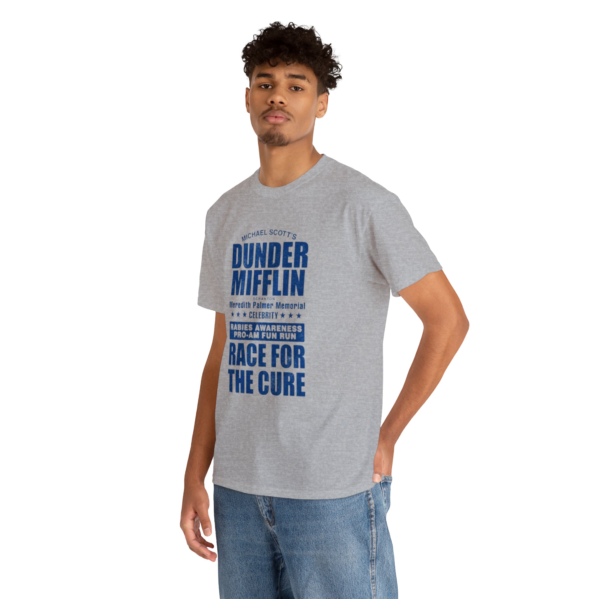 Race for the Cure- Unisex Heavy Cotton T-Shirt - Creations by Chris and Carlos