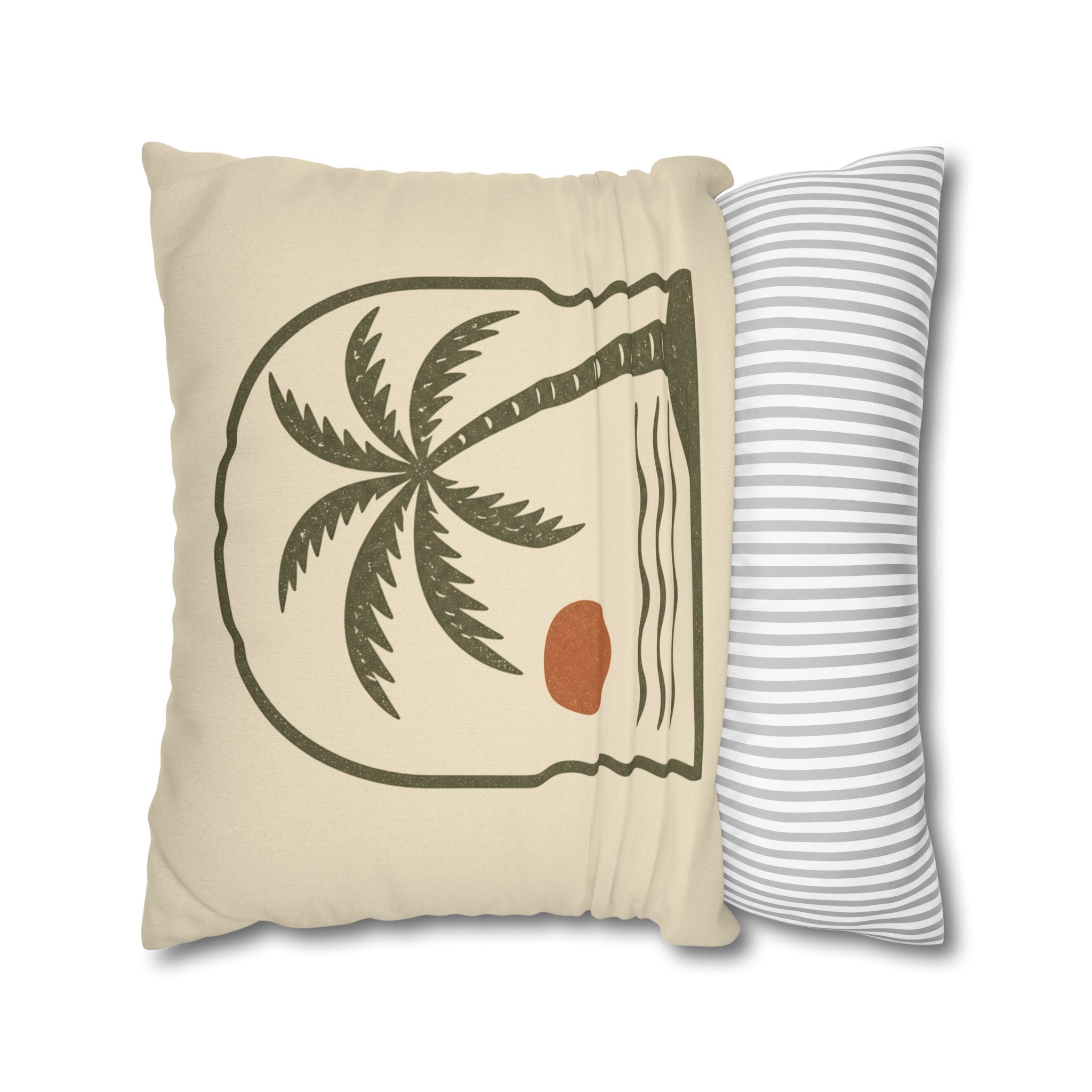 Retro Palm Tree Sunset Pillowcase - Creations by Chris and Carlos
