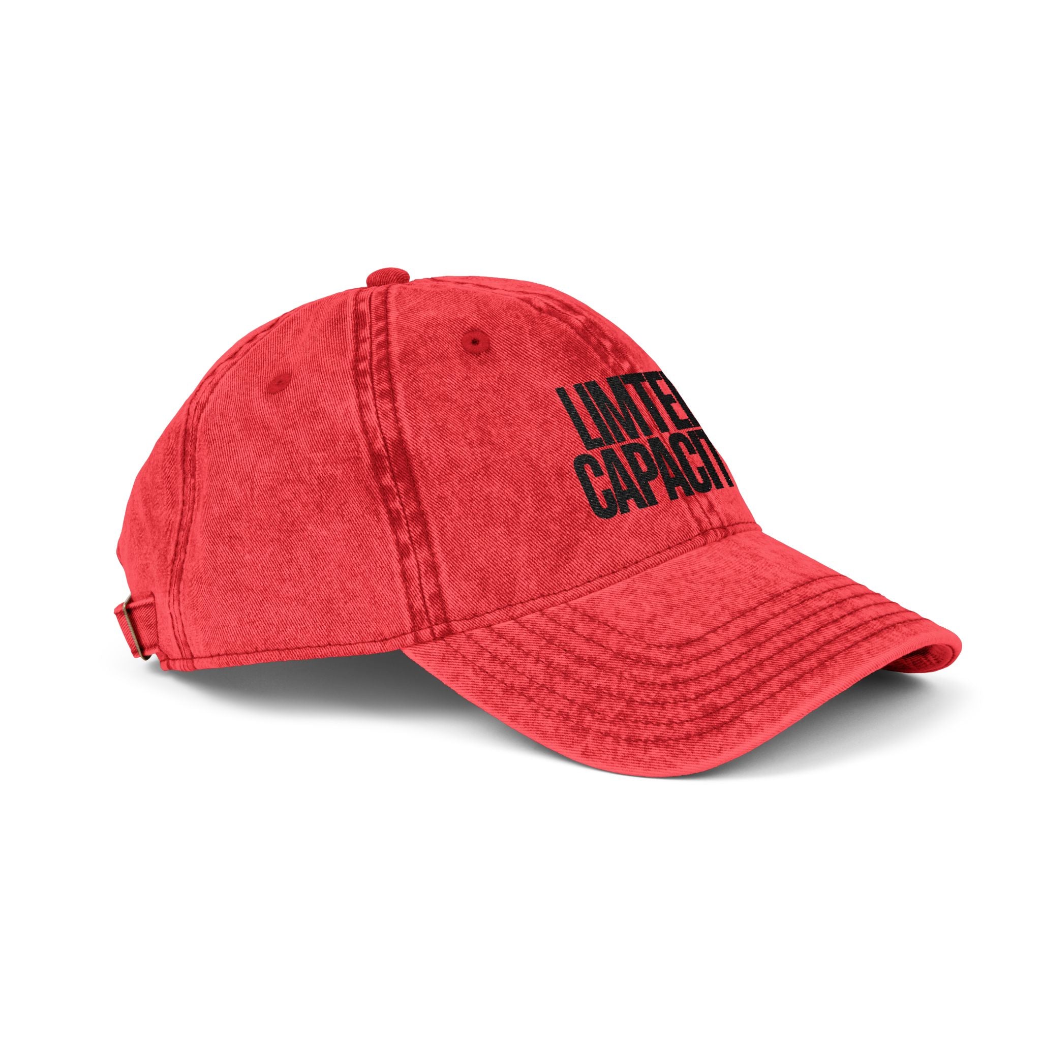 Limited Capacity Vintage Embroidered Cap - Creations by Chris and Carlos