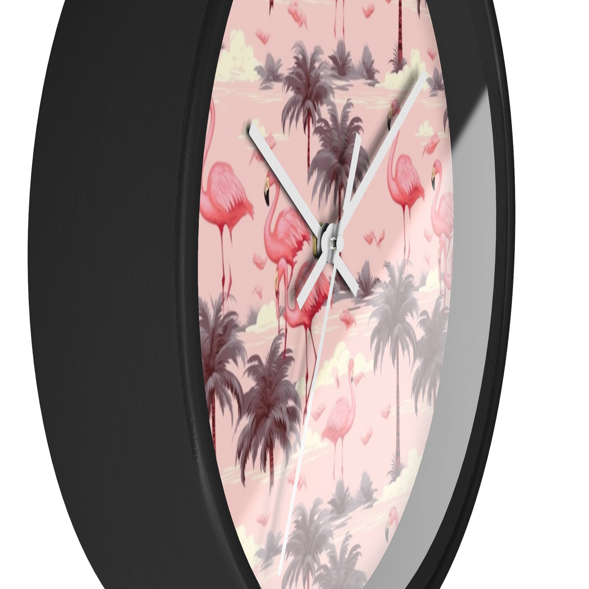 Flamingo- Wall Clock - Creations by Chris and Carlos