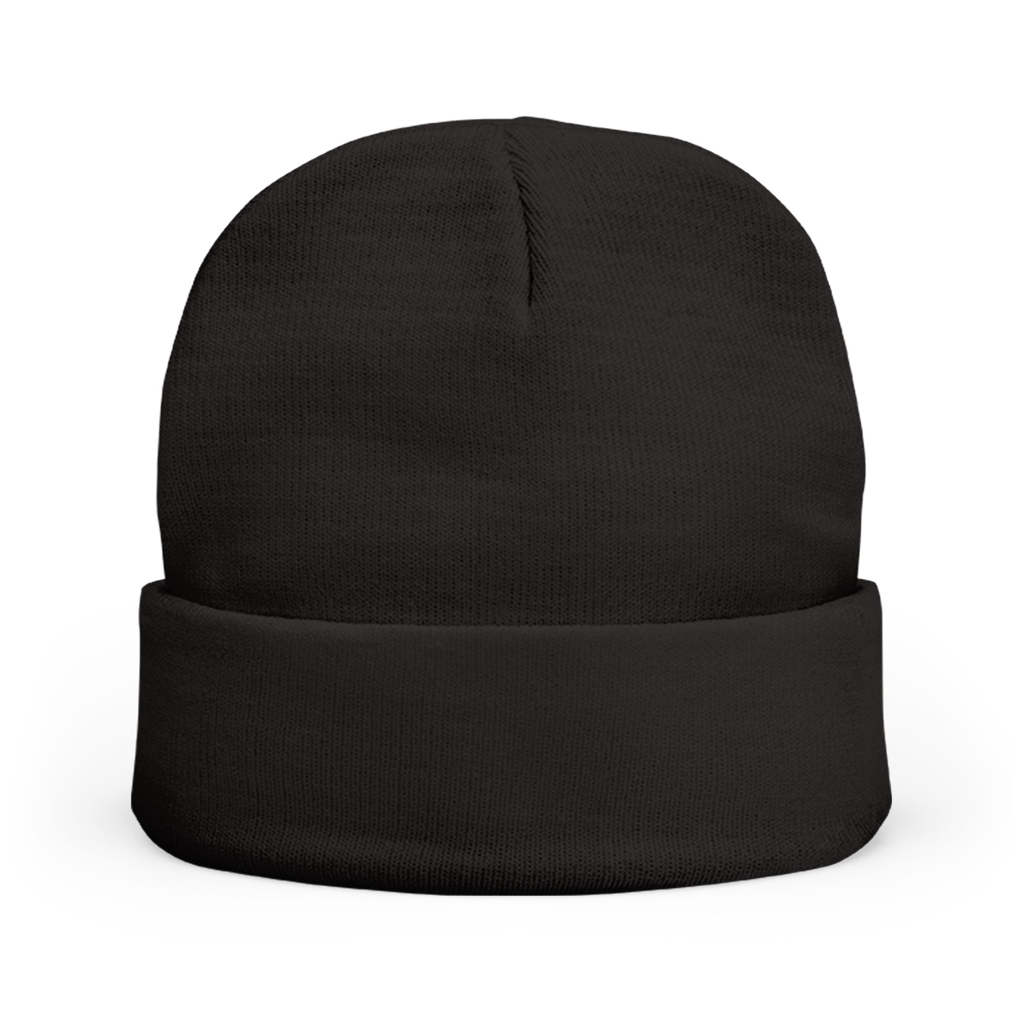 BNY Embroidered Knit Beanie – Vintage Letter Patch Winter Hat - Creations by Chris and Carlos