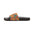 Stateroom 401 Roper's Romp Collection- Removable-Strap Slide Sandals — Retro Floral "Woman Have Saving" Graphic