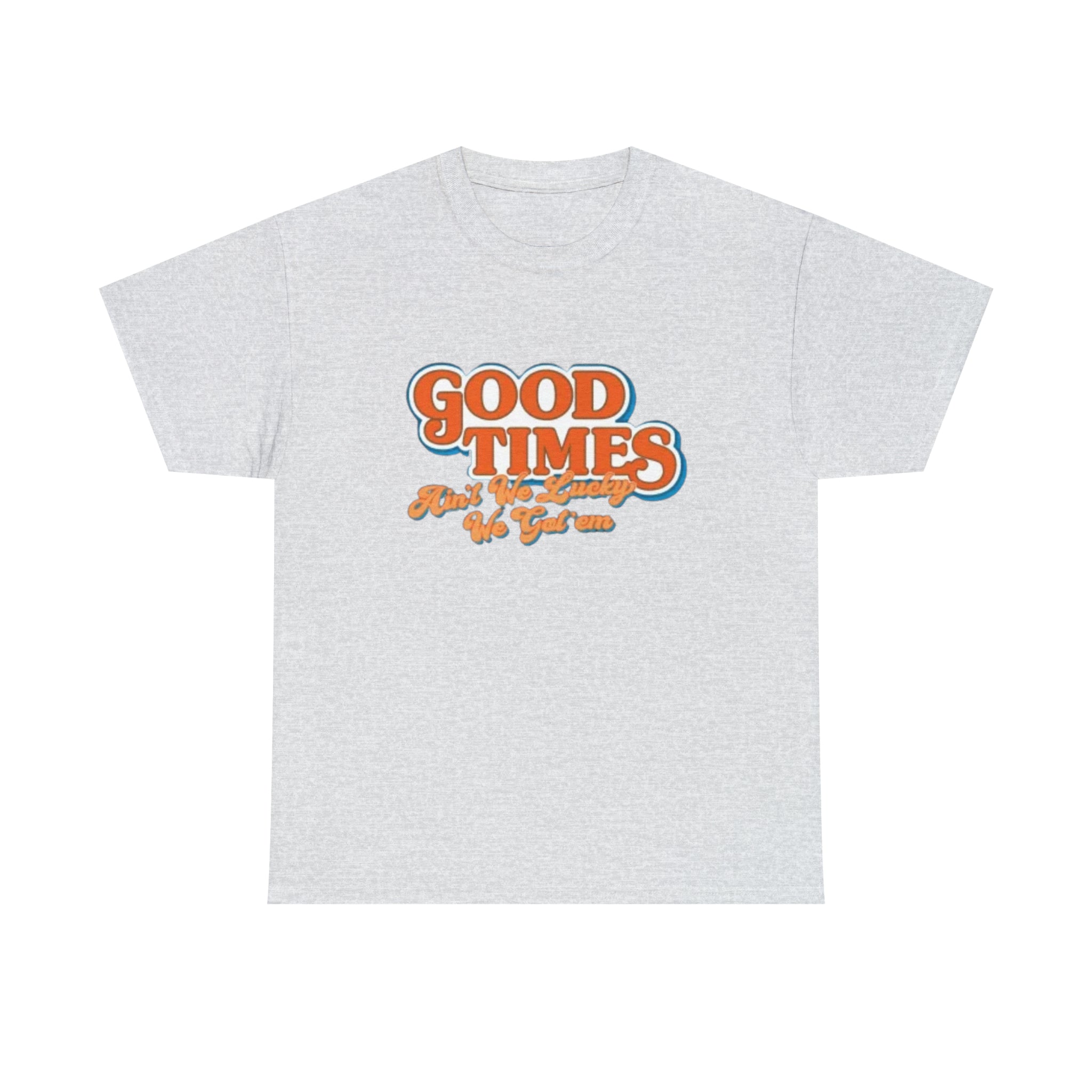 Good Times 70's TV Show- Unisex Heavy Cotton T-Shirt - Creations by Chris and Carlos