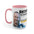 On Patrol Live Dont Mess with Hazen- Accent Mugs