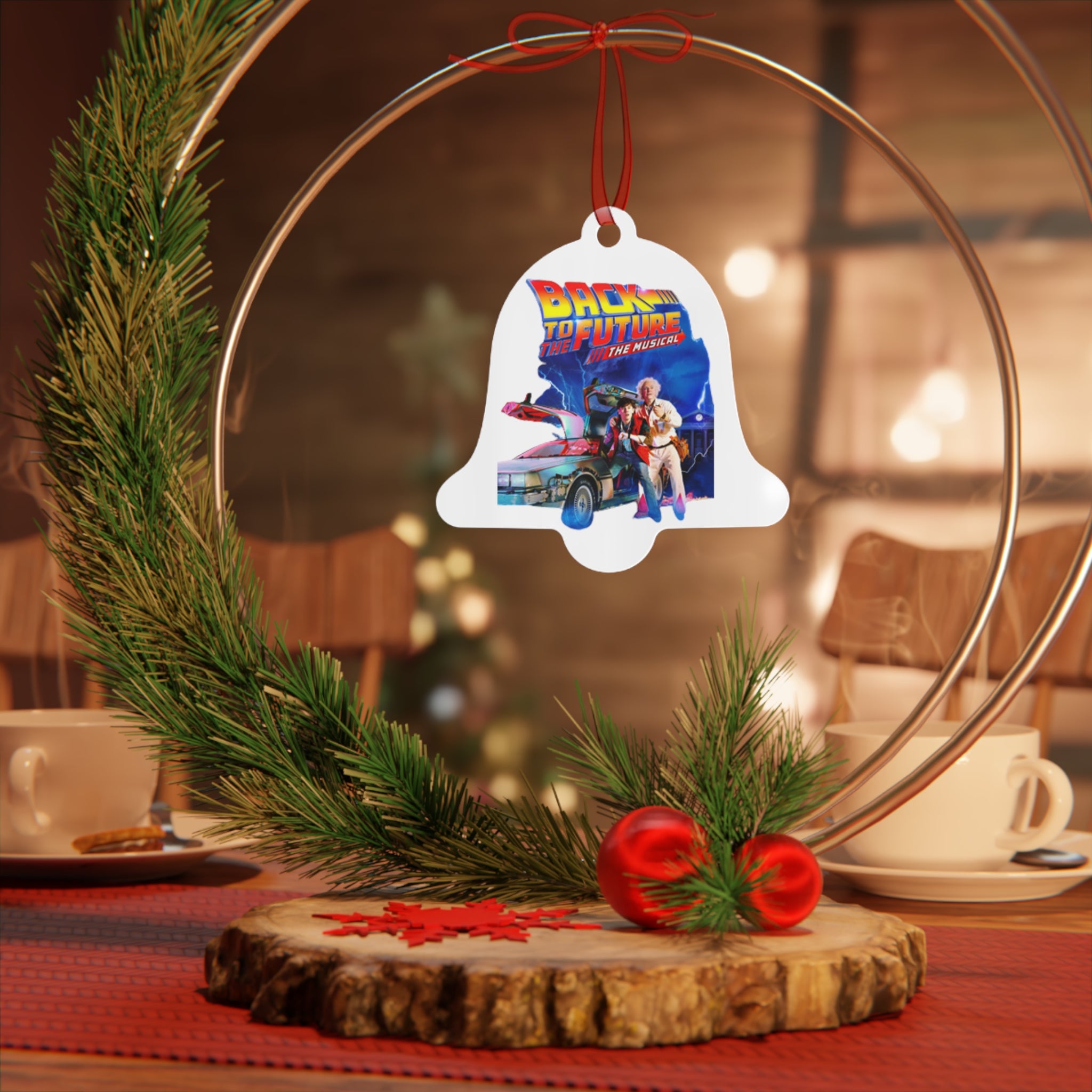 Back to the Future- Metal Ornaments - Creations by Chris and Carlos