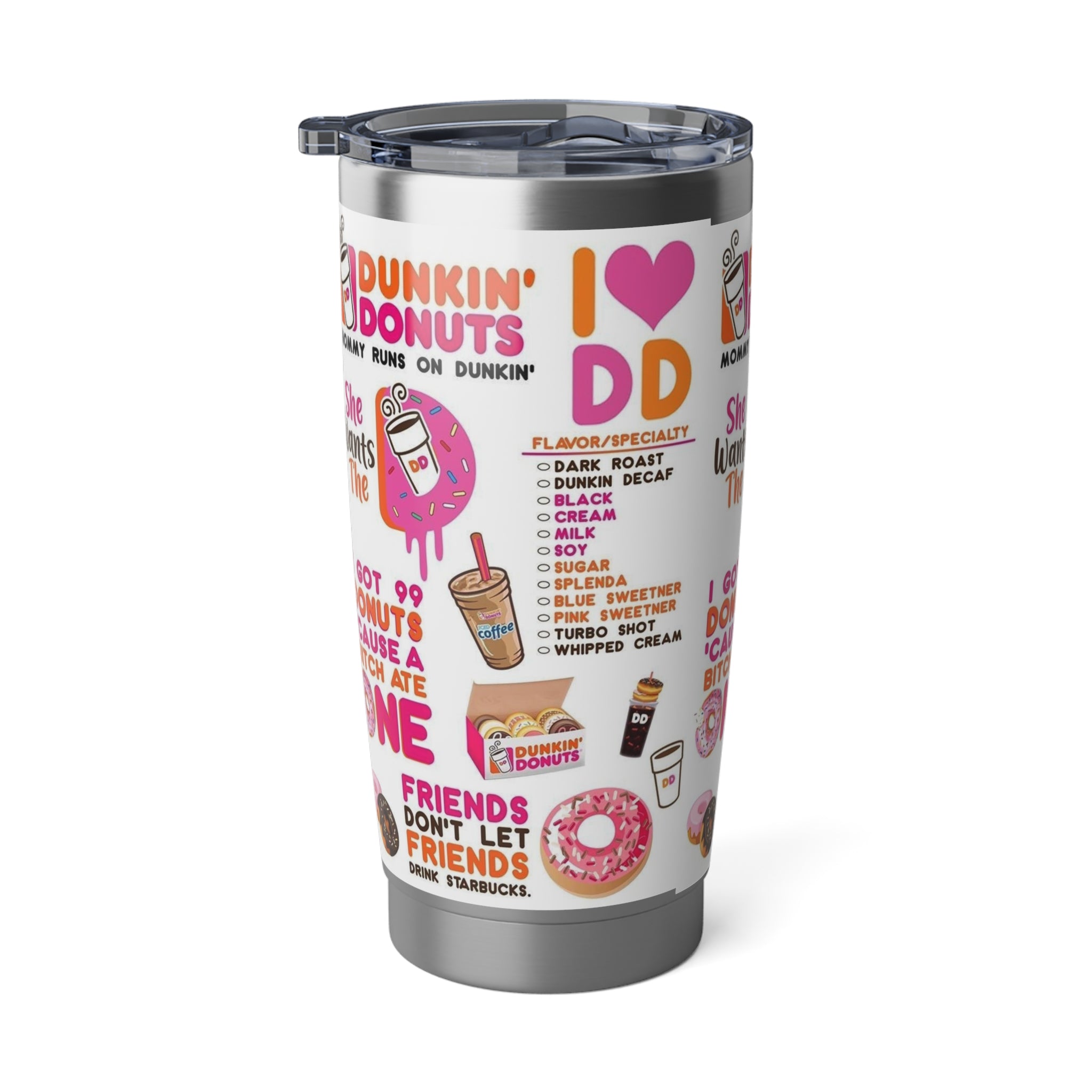 Dunkin Donuts- dunkinVagabond 20oz Tumbler - Creations by Chris and Carlos