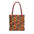 Sol y Alegría (Sun and Joy) Collection- Cactus Succulent Pattern Microfiber Blanket Soft Velveteen Throw for Home & Garden Lovers Floral Chevron Tote Bag — Bright Orange & Pink All-Over-Print Beach Shopper - Creations by Chris and Carlos