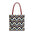 The Tailgate Crew- Stylish Chevron Tote Bag, Trendy Beach Bag, Reusable Shopping Tote, Unique Gift for Her, Casual Everyday Accessory
