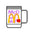 Mc Donald's Collection- Coffee Mug Tumbler, 15oz