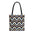 The Tailgate Crew- Stylish Chevron Tote Bag, Trendy Beach Bag, Reusable Shopping Tote, Unique Gift for Her, Casual Everyday Accessory