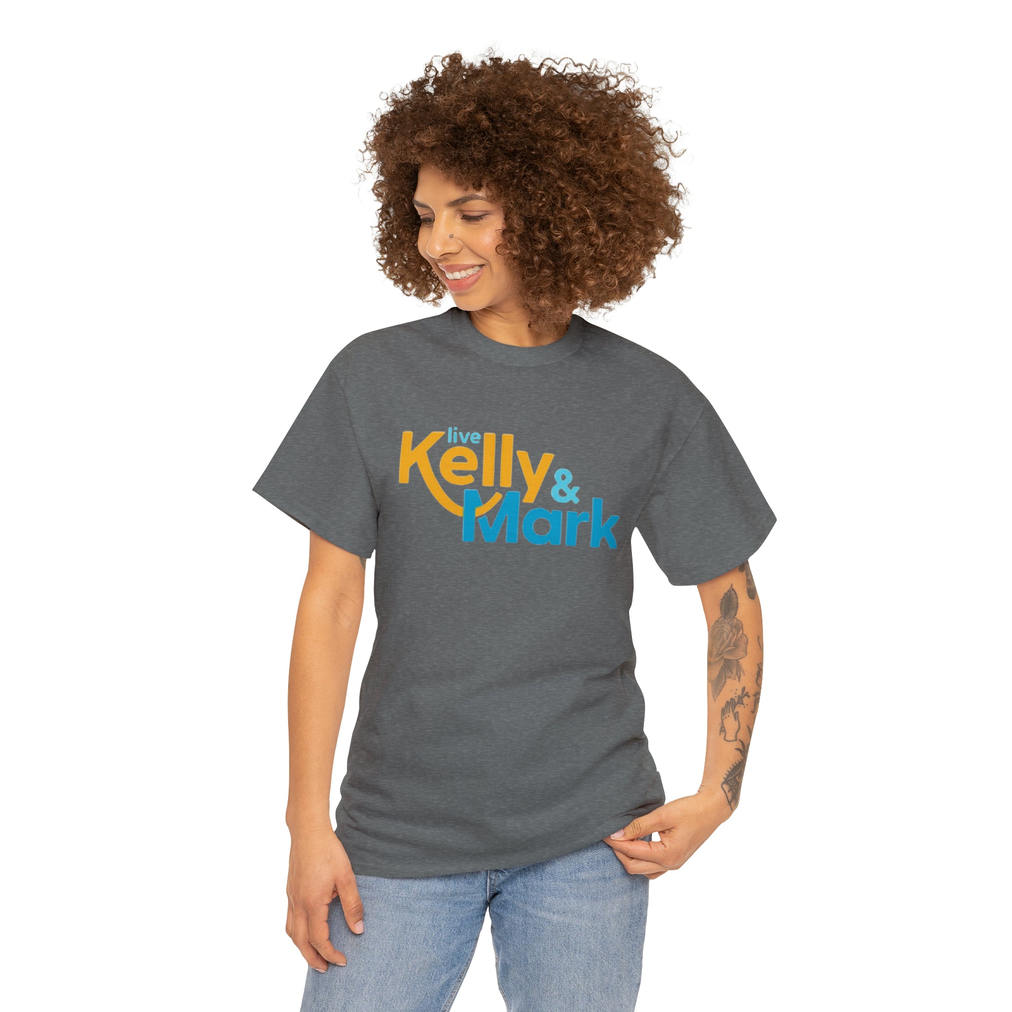 Live Kelly and Mark- Unisex Heavy Cotton T-Shirt - Creations by Chris and Carlos