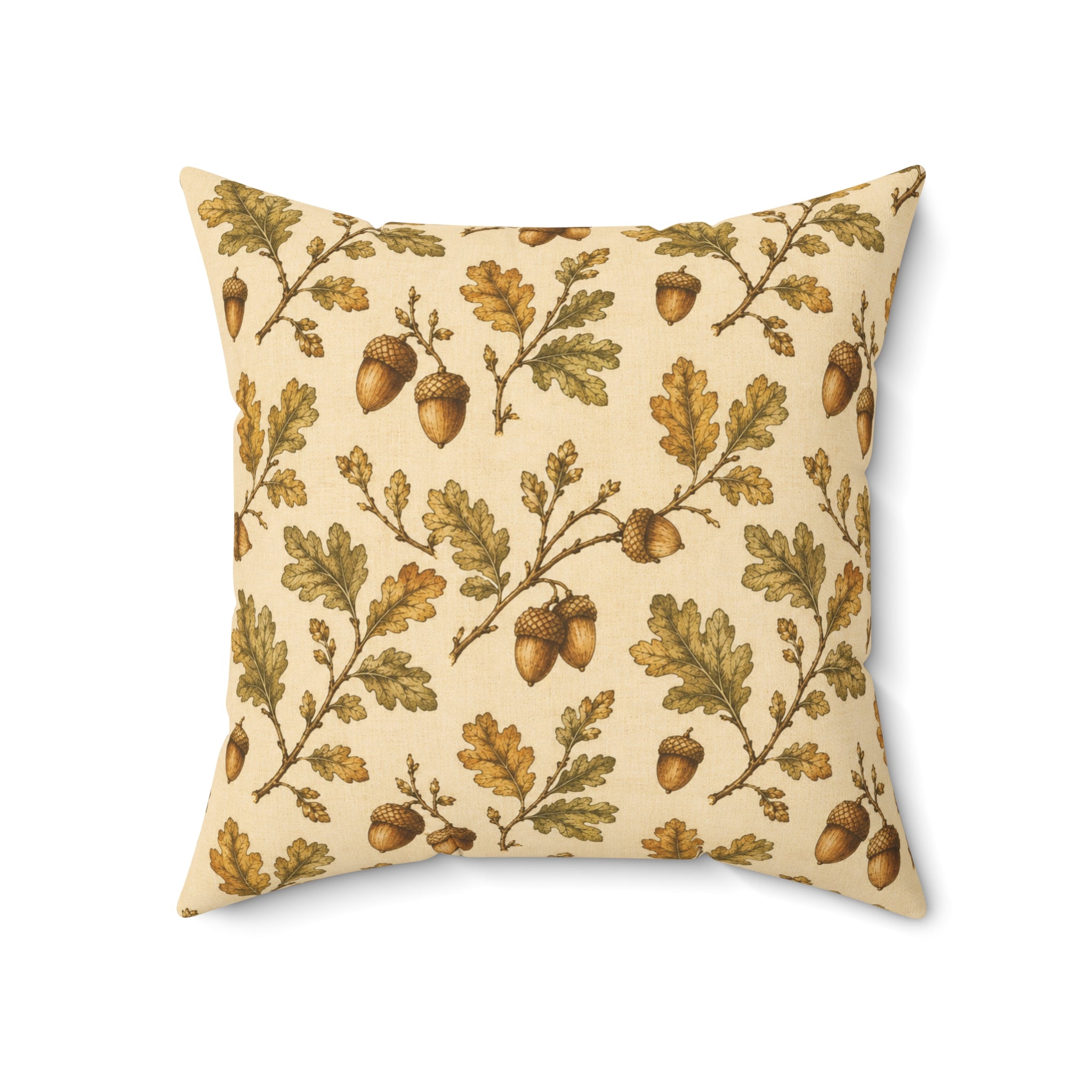 Old Soul Harvest™ Acorn Study Throw Pillow - Throw Pillow from Old Soul Harvest Campfire Circle