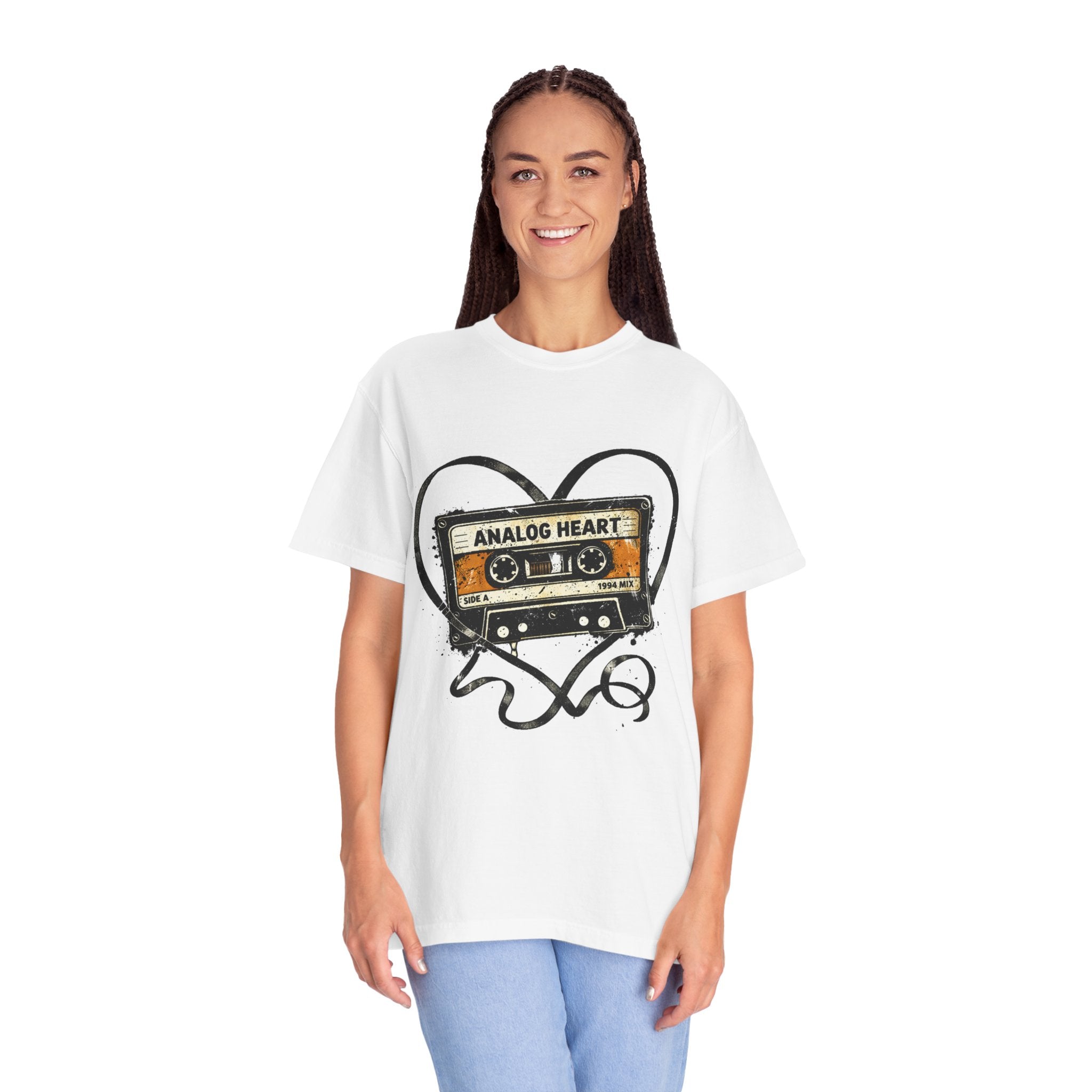Analog Heart Cassette T-Shirt - Creations by Chris and Carlos