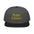 Embroidered Snapback Cap - Happy Gnome Design, Trendy Hat for Casual Outings, Gifts for Friends, Birthday, Summer Fun, Outdoors, Streetwear