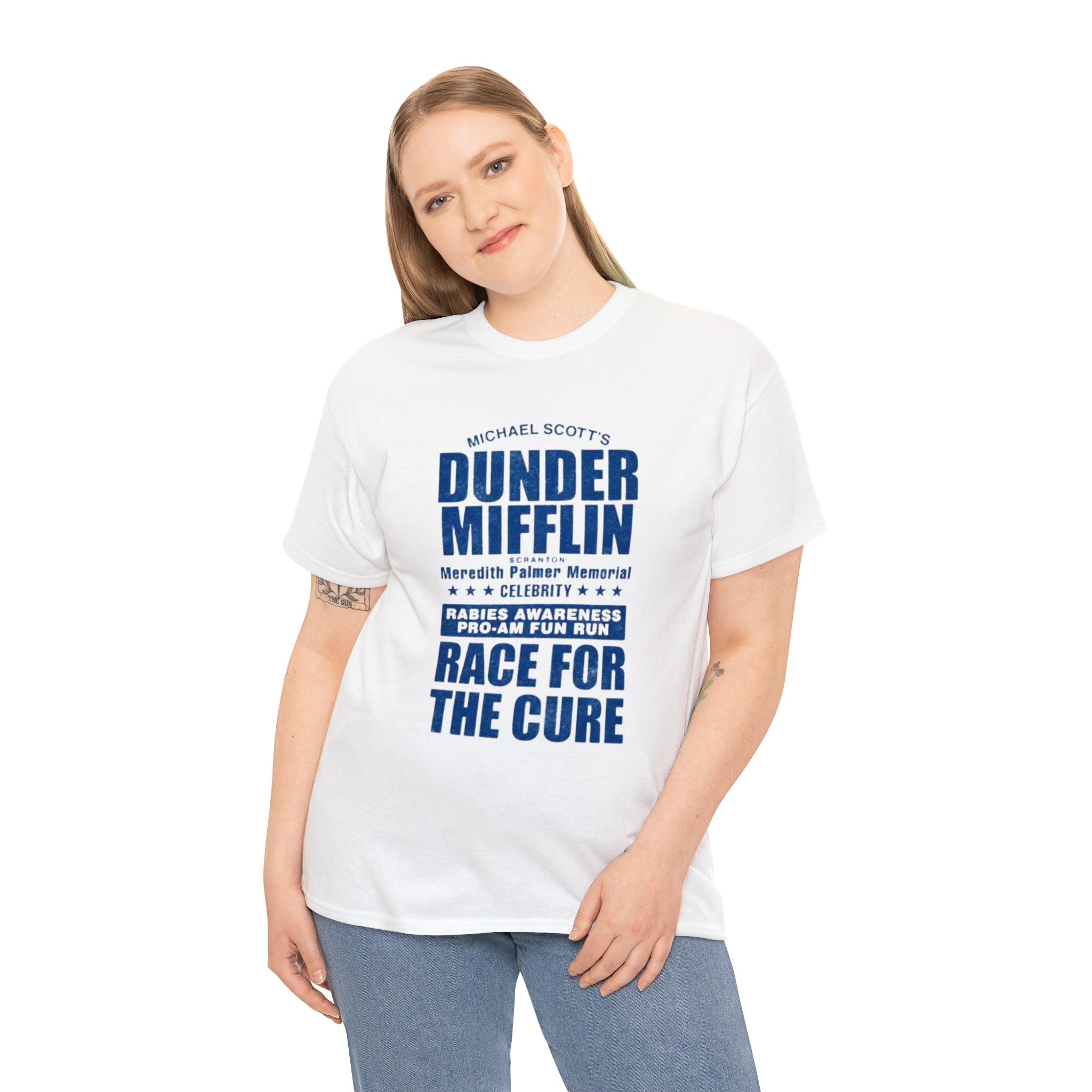 Race for the Cure- Unisex Heavy Cotton T-Shirt - Creations by Chris and Carlos