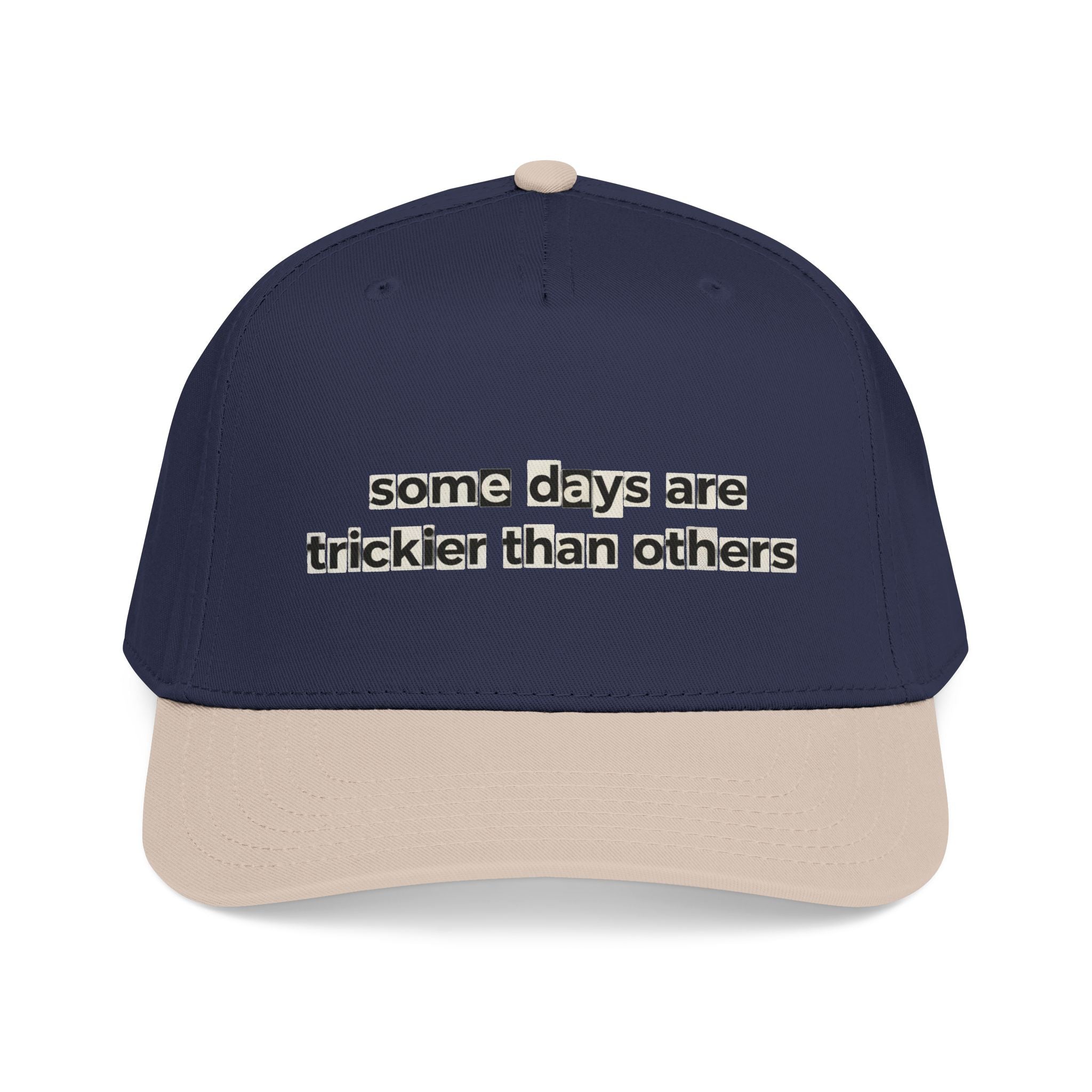 Baseball Cap — "Some Days Are Trickier Than Others" Patch - Creations by Chris and Carlos