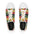 Men's Low Top Sneakers — Retro Rasta Stripe Canvas Sneakers