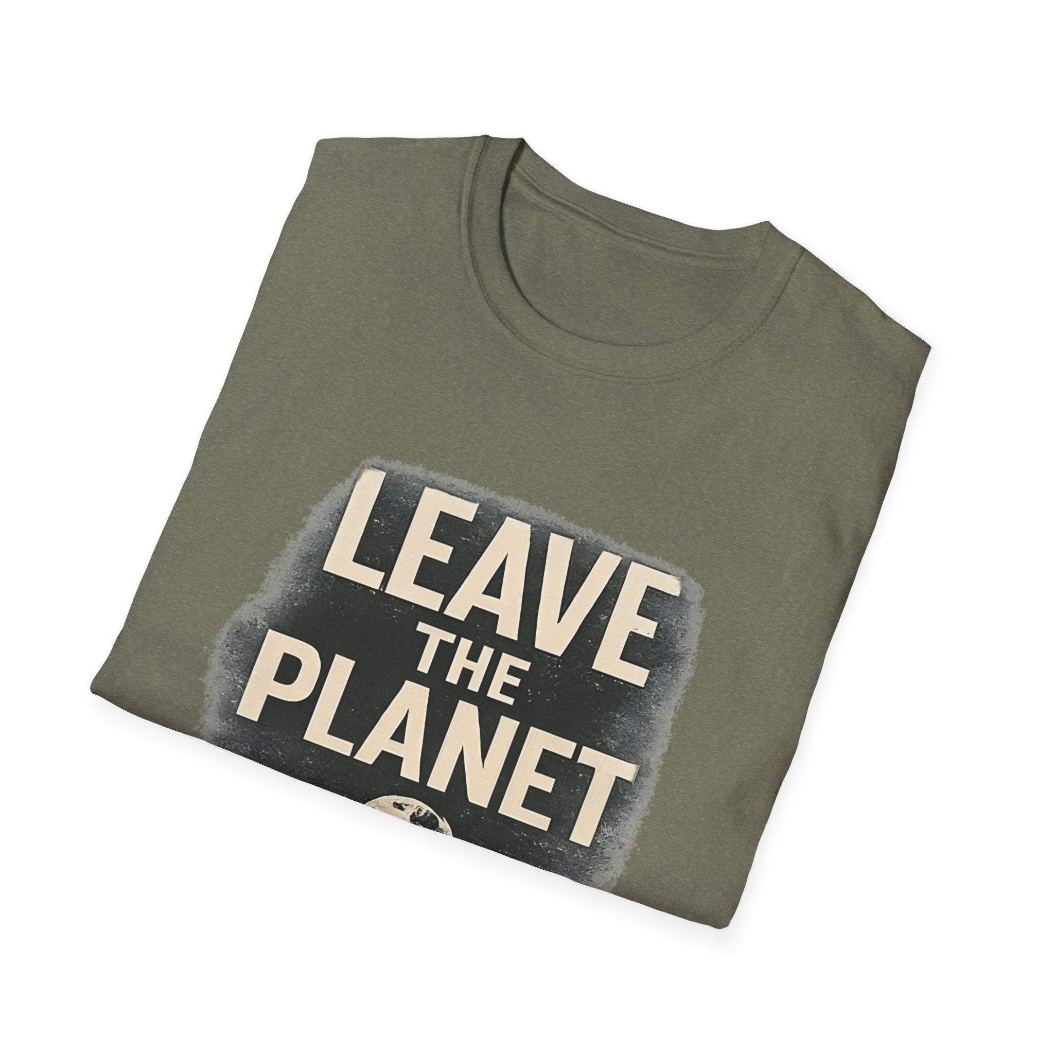 Leave the Planet T‑Shirt – Retro Space Graphic Tee - Creations by Chris and Carlos