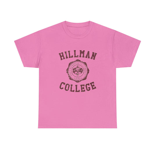 Hillman College- Unisex Heavy Cotton T-Shirt - Creations by Chris and Carlos