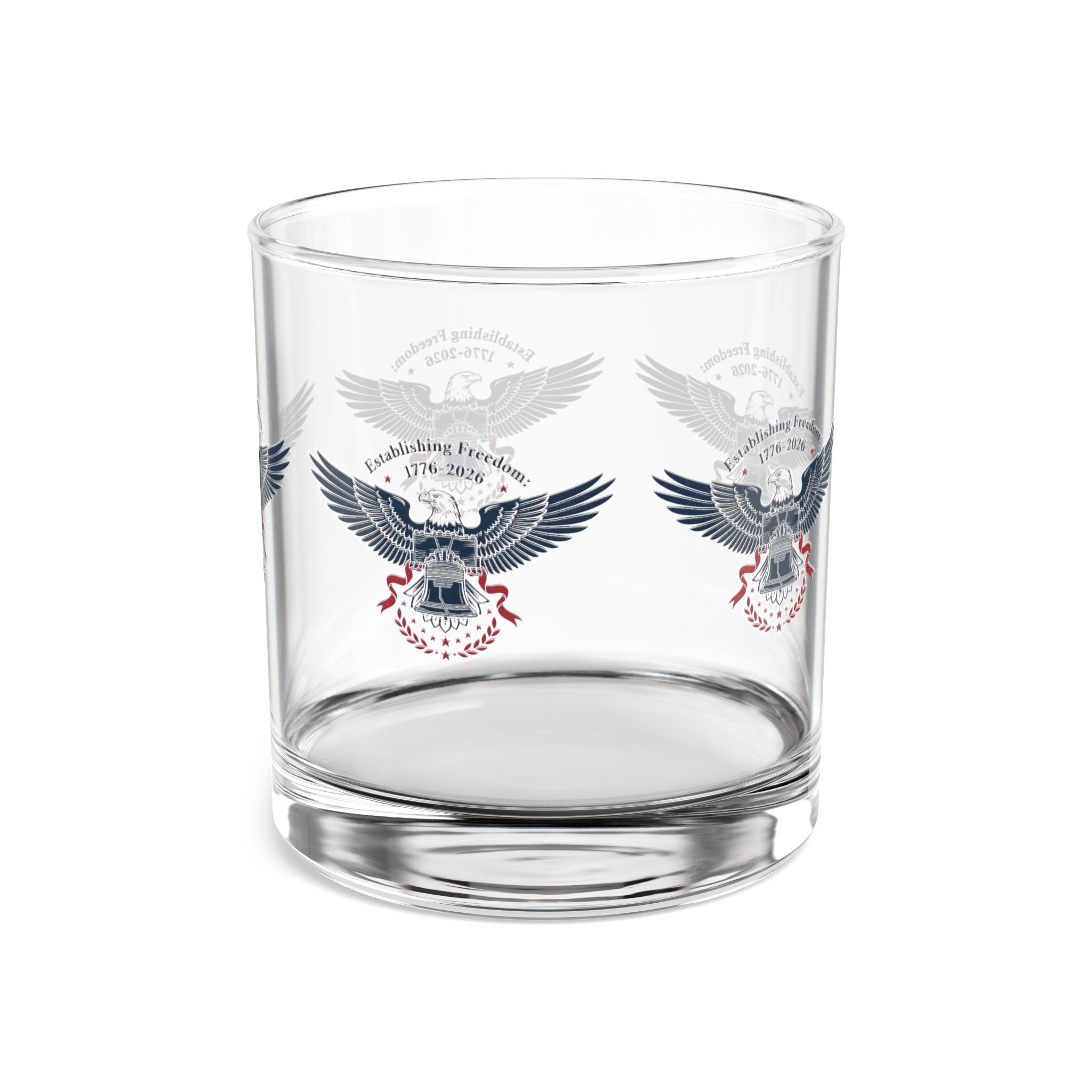 Eagle Crest 10oz Rocks Glass - Vintage American Whiskey Tumbler - Creations by Chris and Carlos
