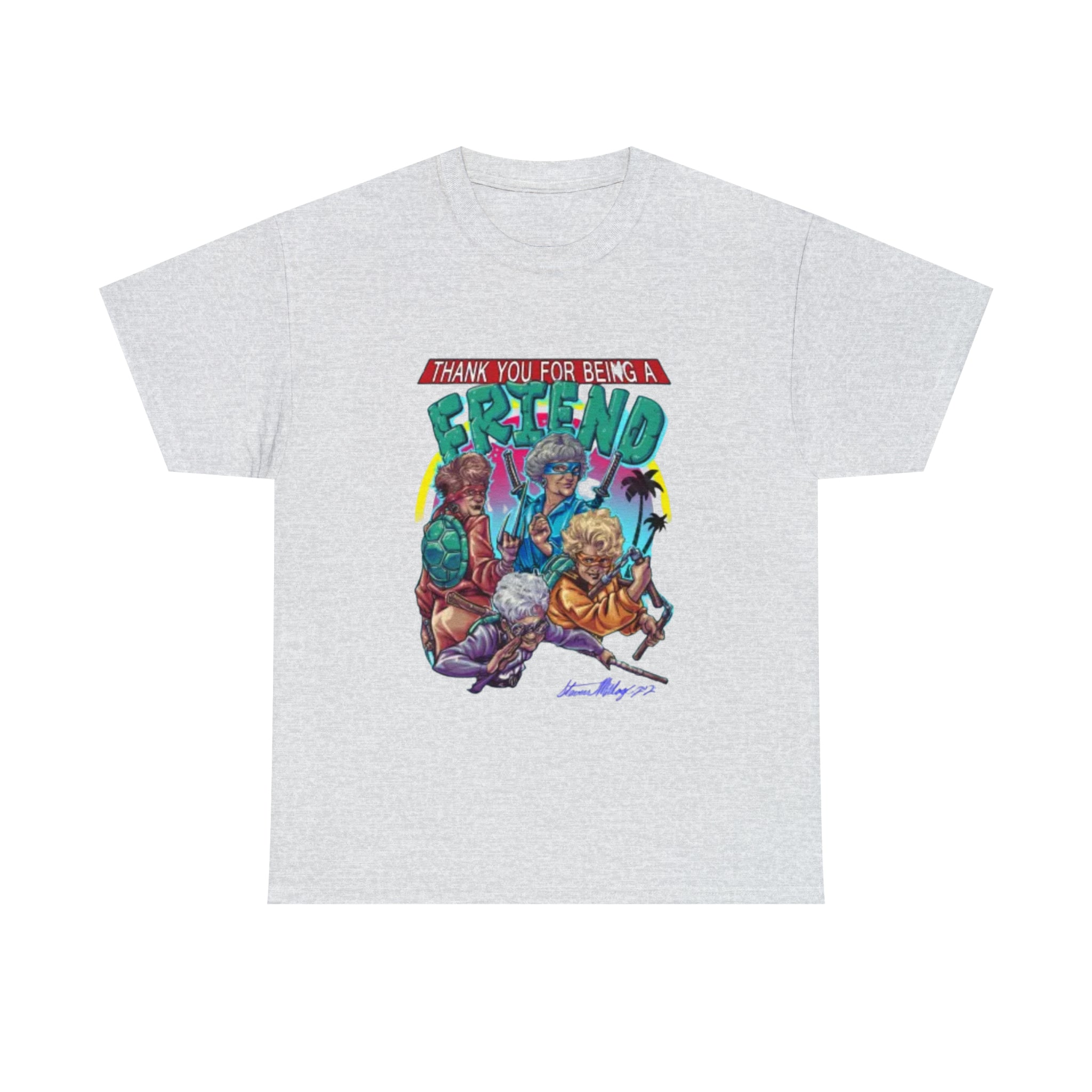 The T-Shirtnage Mutant Ninja Turtles- Unisex Heavy Cotton T-Shirt - Creations by Chris and Carlos