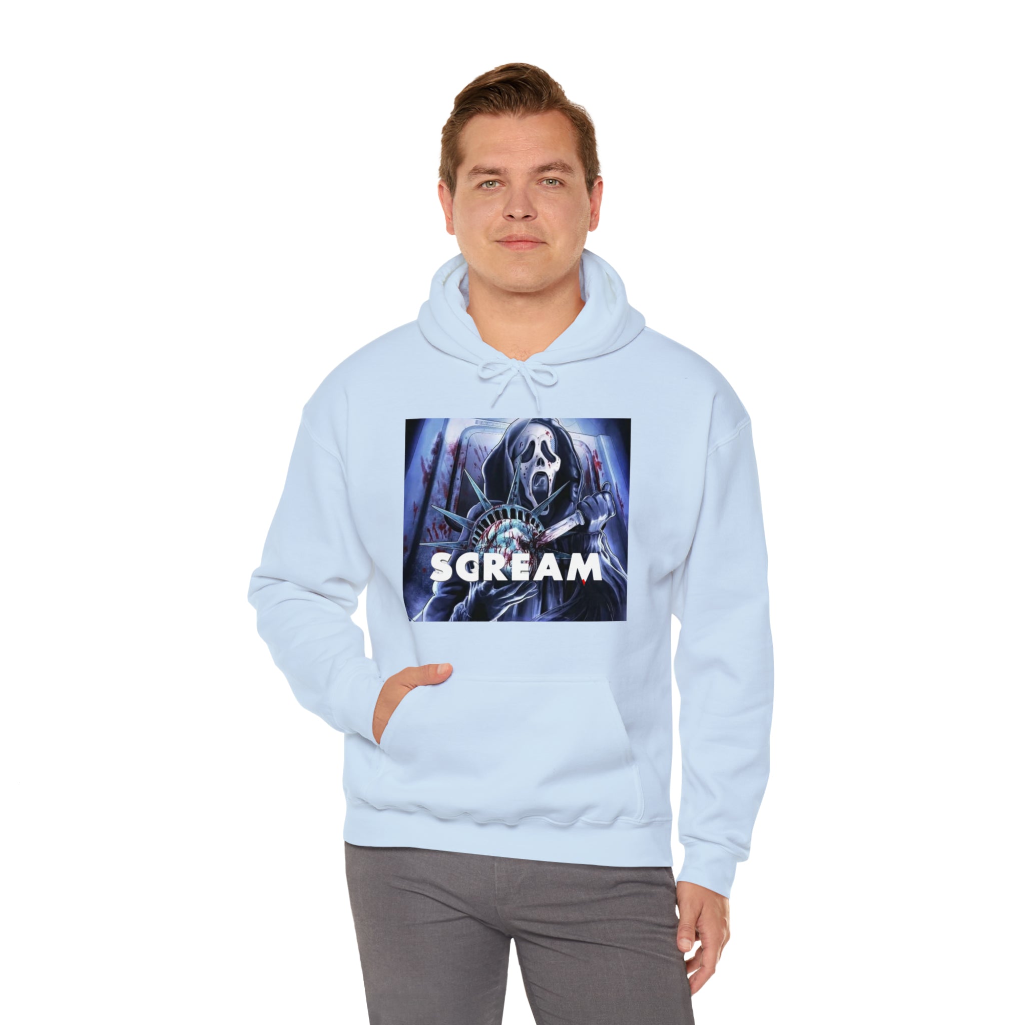 Scream- Unisex Heavy Blend™ Hooded Sweatshirt - Creations by Chris and Carlos