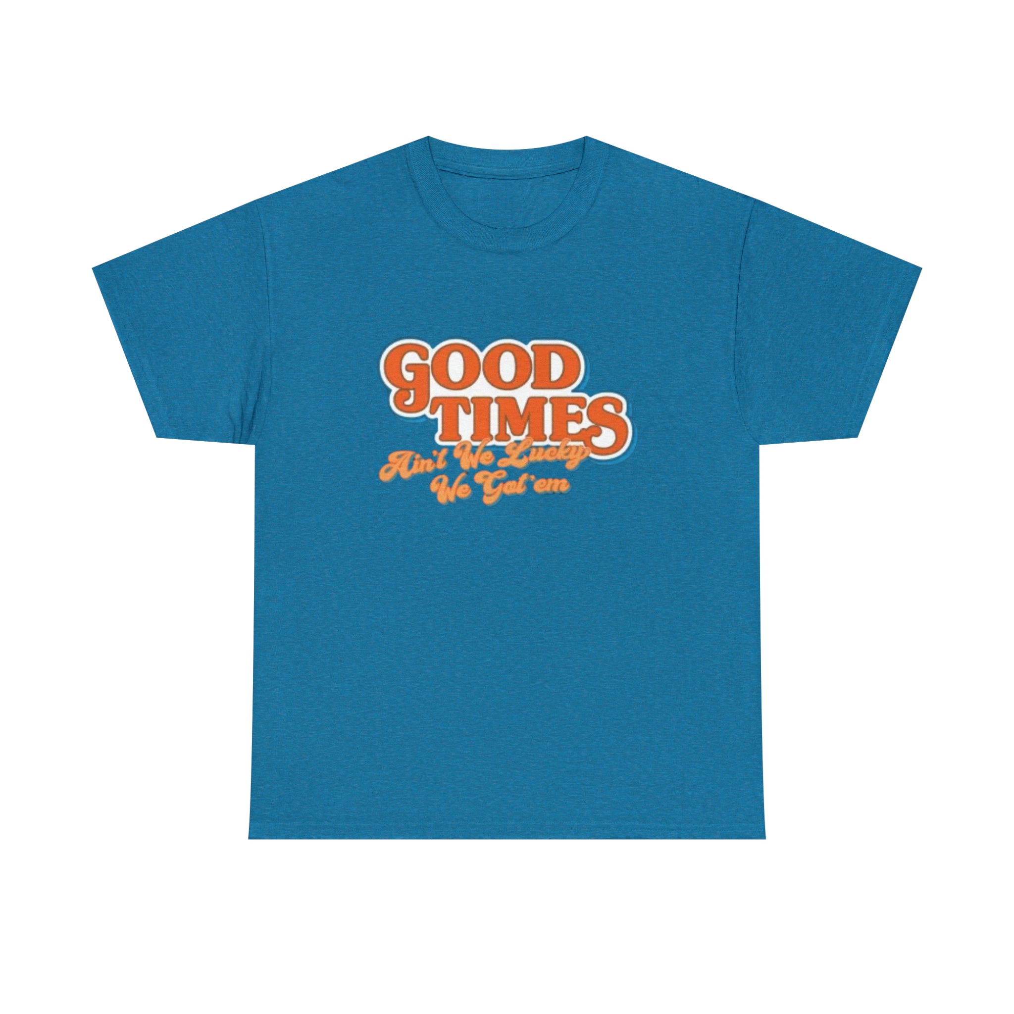 Good Times 70's TV Show- Unisex Heavy Cotton T-Shirt - Creations by Chris and Carlos