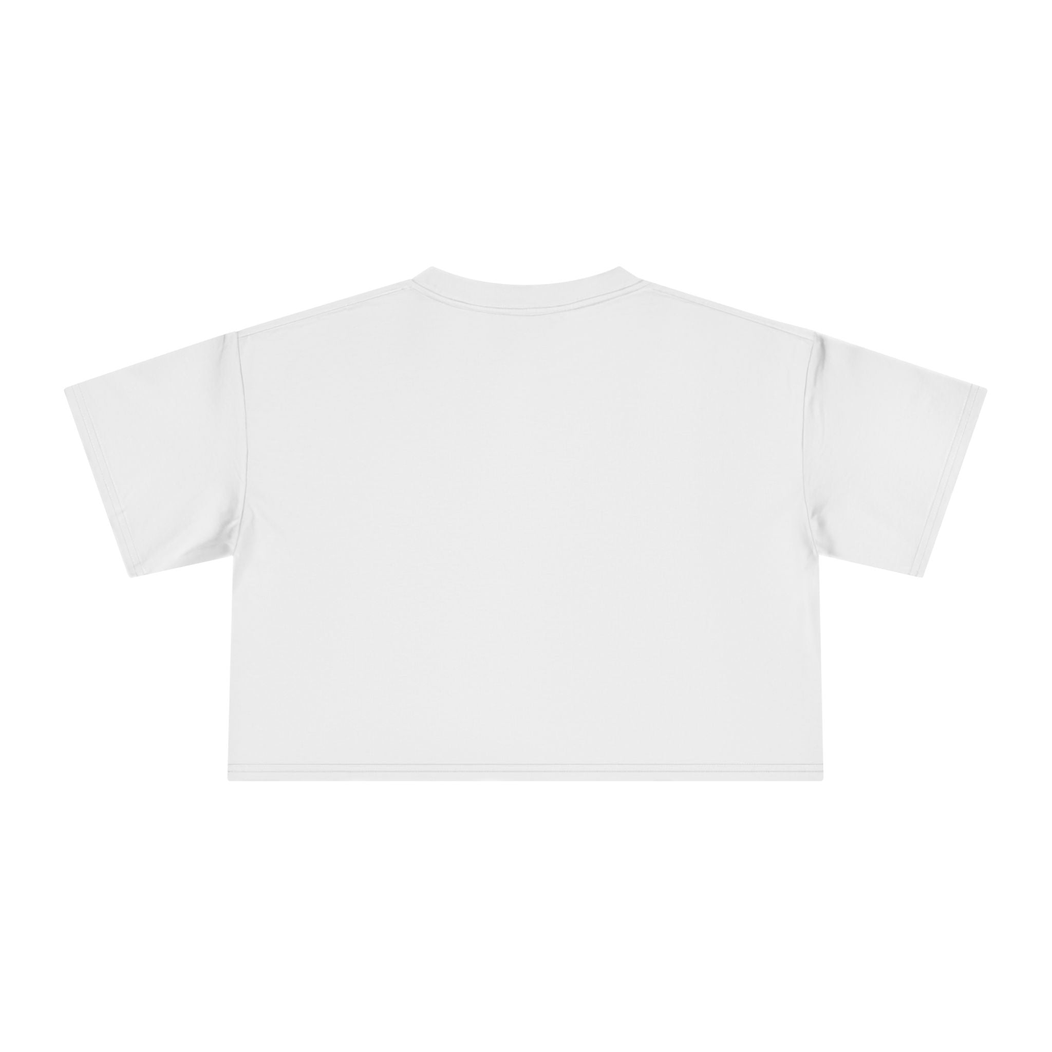 Crop Tee - "Don’t Kill My Vibe" Bee Graphic Women's Crop Top - Creations by Chris and Carlos