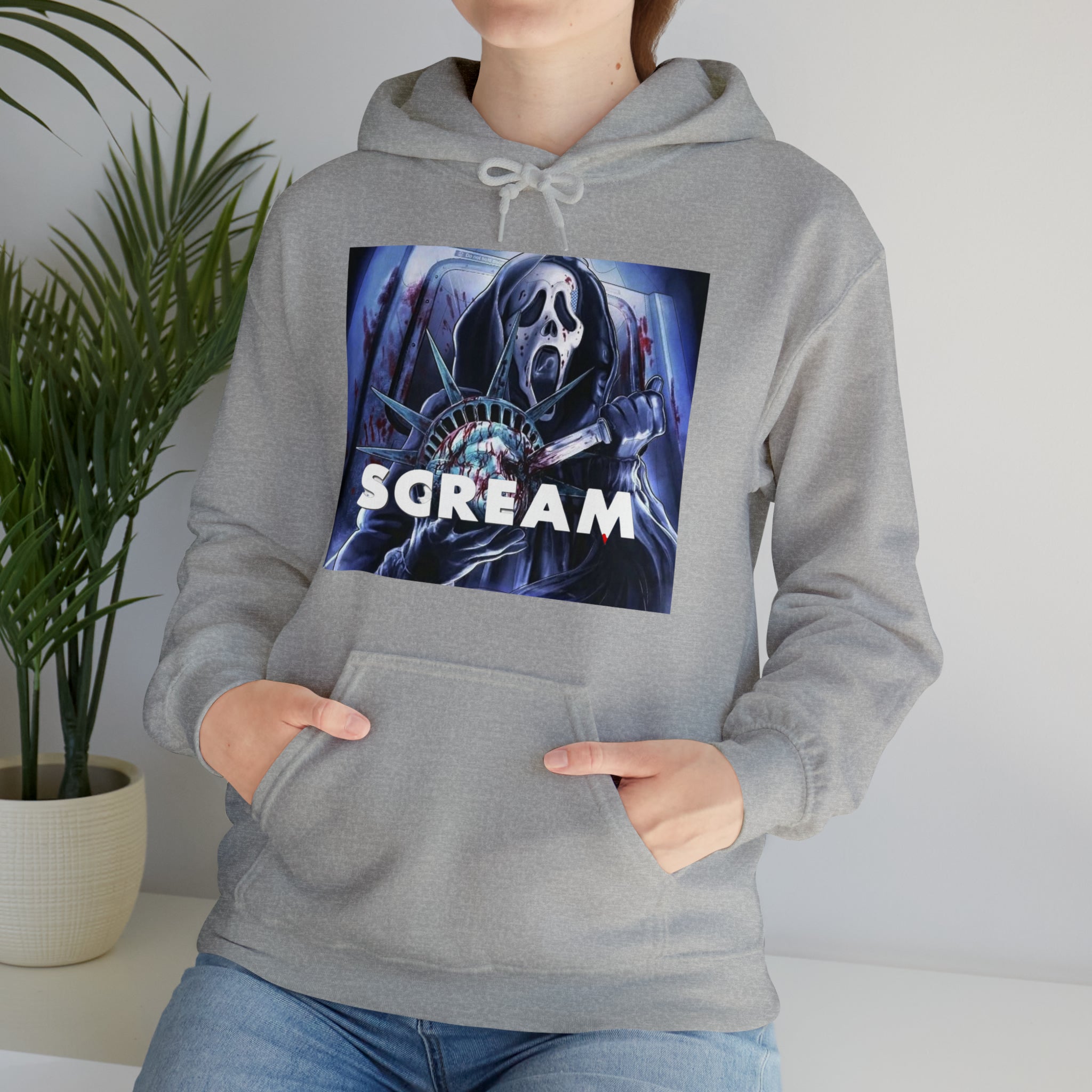 Scream- Unisex Heavy Blend™ Hooded Sweatshirt - Creations by Chris and Carlos