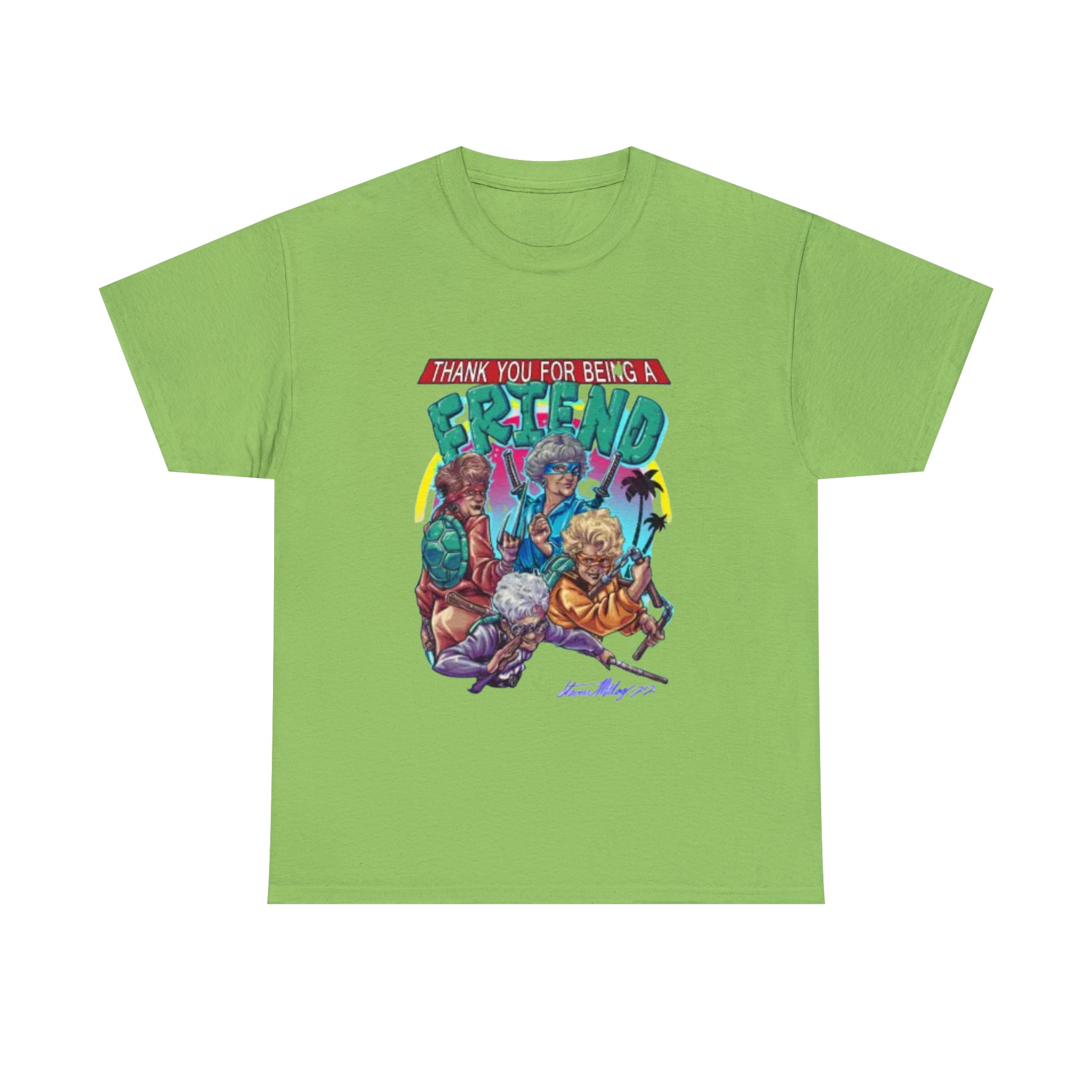 The T-Shirtnage Mutant Ninja Turtles- Unisex Heavy Cotton T-Shirt - Creations by Chris and Carlos