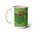 Lazy Slug- Two-Tone Coffee Mugs, 15oz