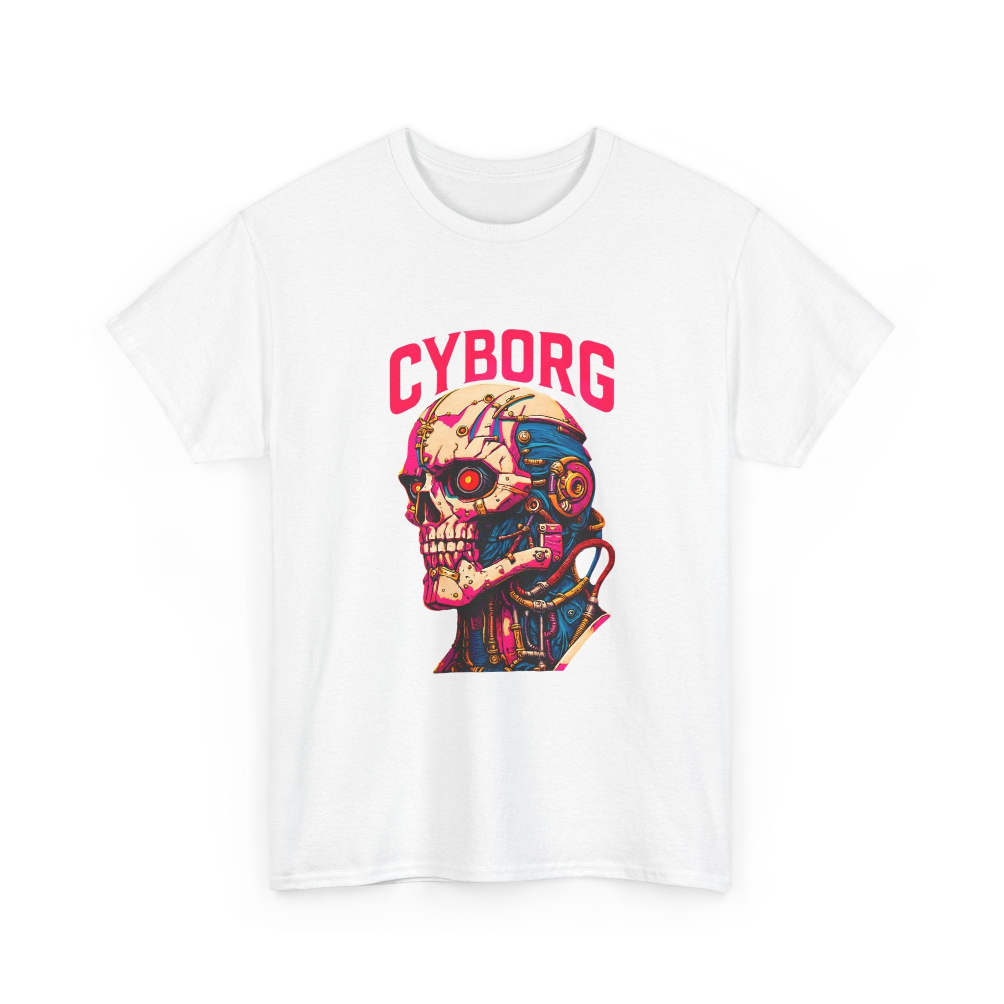 Cyborg Unisex Heavy Cotton Tee - Creations by Chris and Carlos