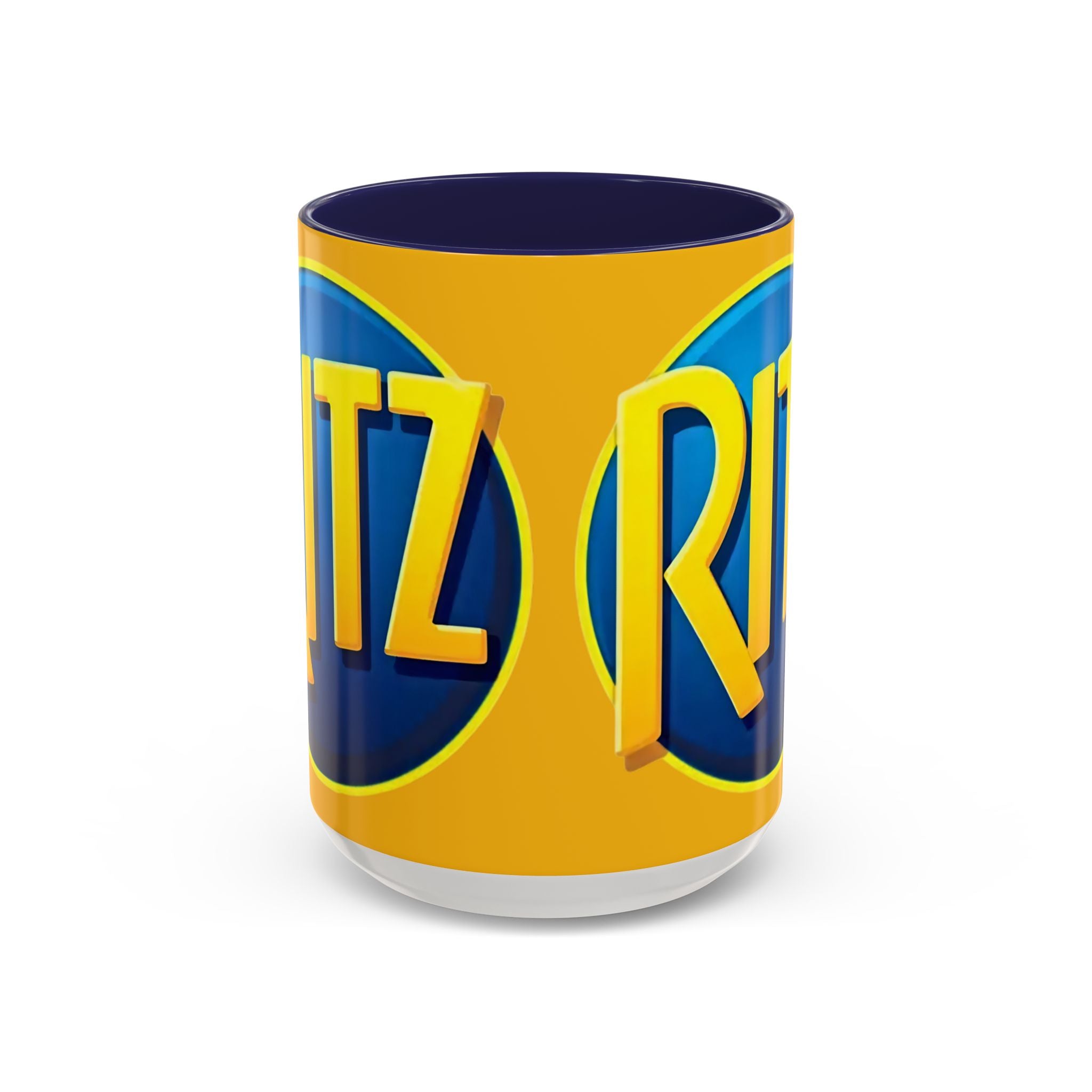 Ritz Logo Accent Coffee Mug — Branded Snack Lover Gift (11/15oz) - Creations by Chris and Carlos